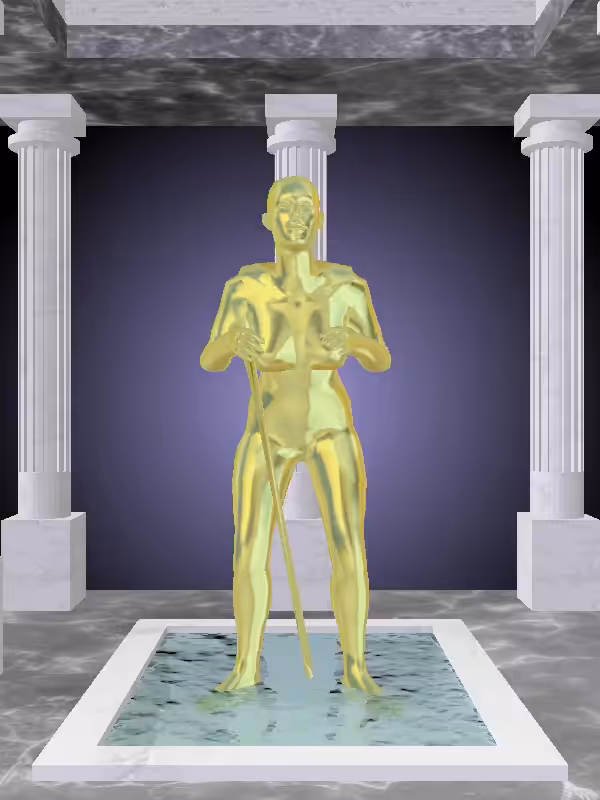 HeavenComputer: The Old Green-Golden Goblet Woman #5571