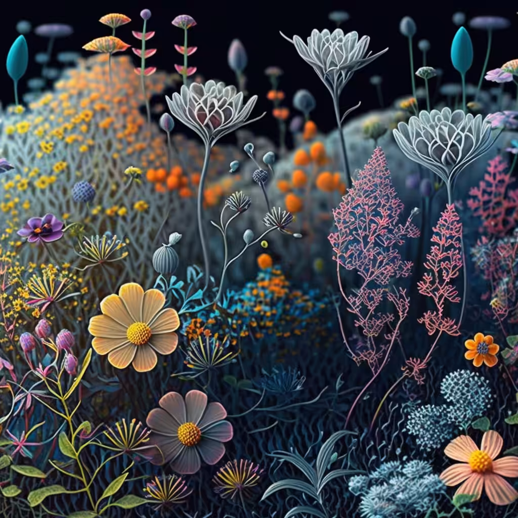 Moonlit Flora