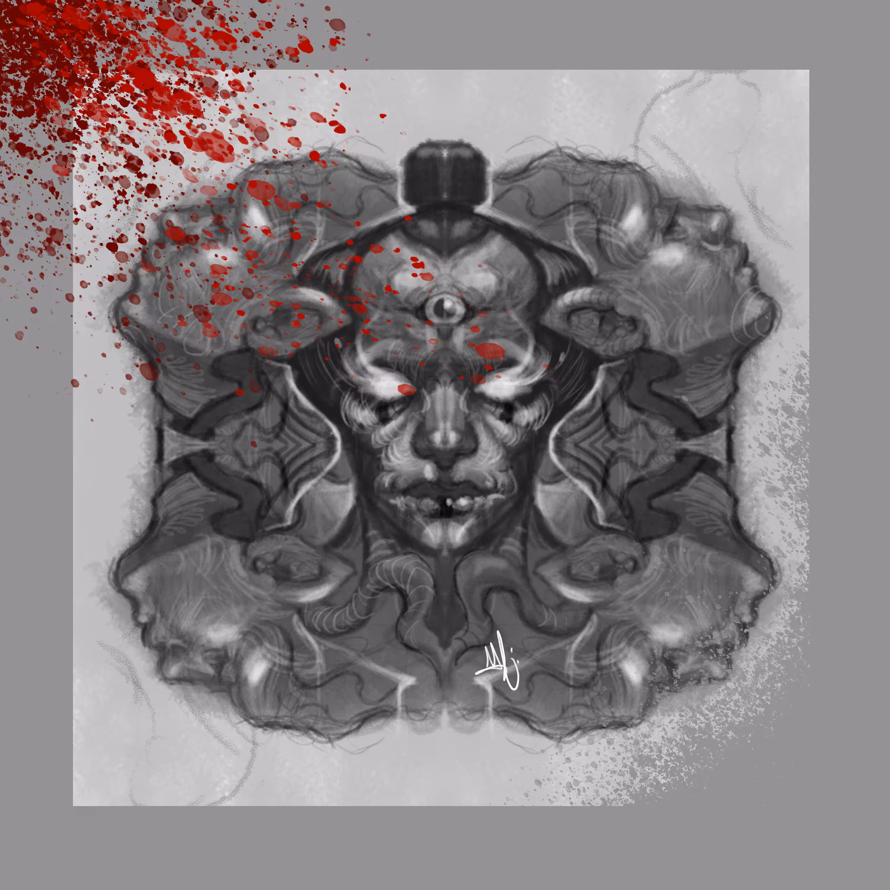 "Third Eye Samurai" NFT Collectible
