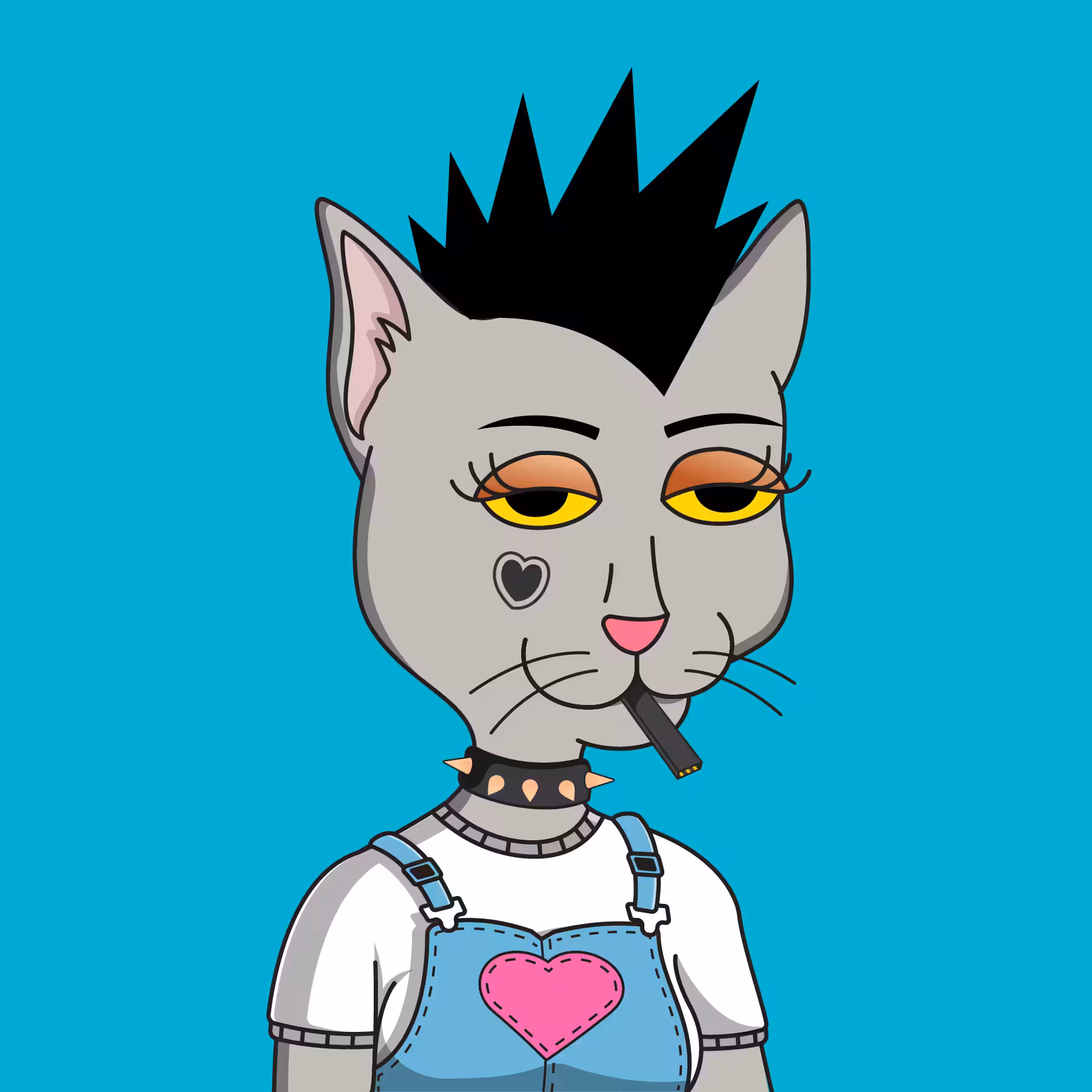 Girl Cat #504