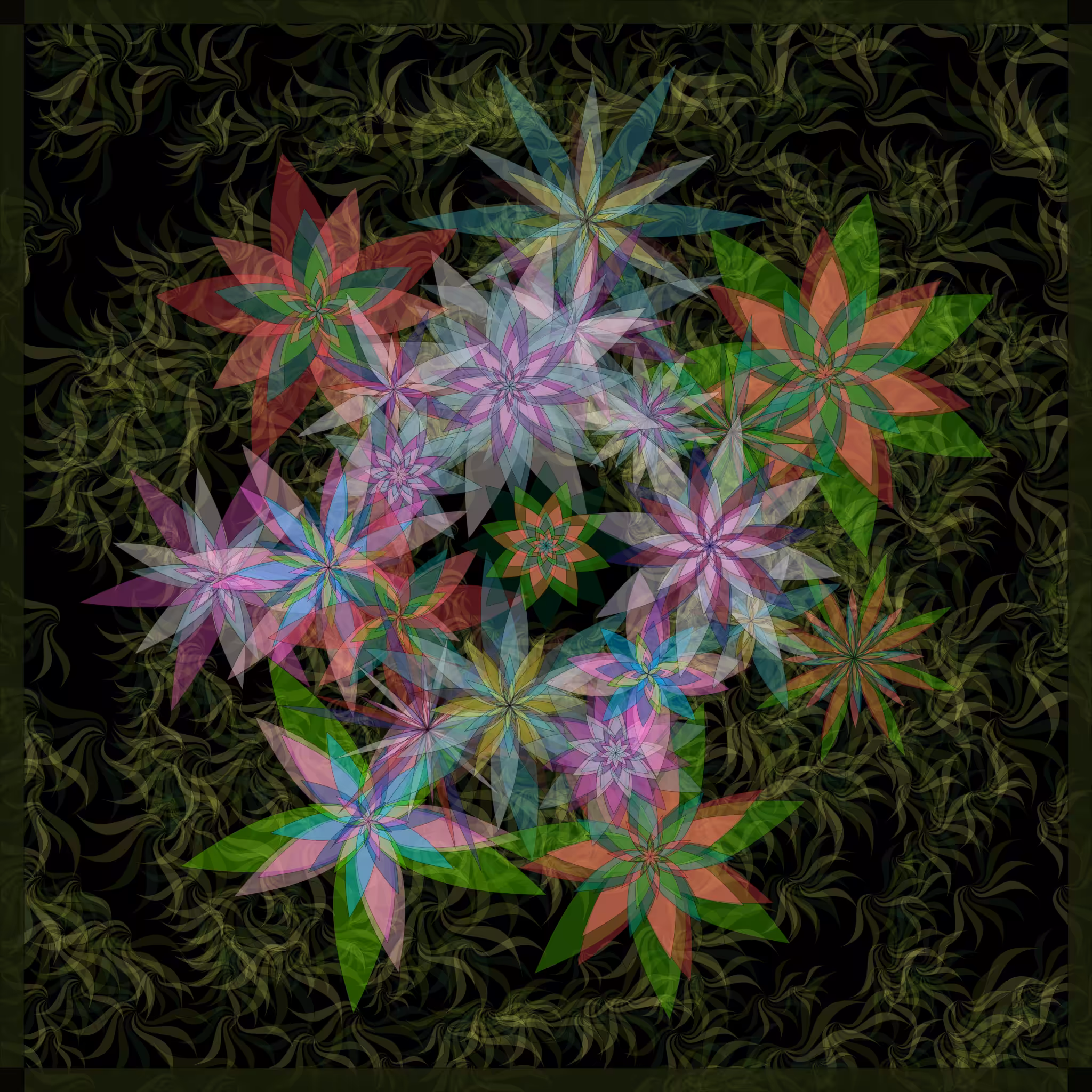 Bezier Garden #85
