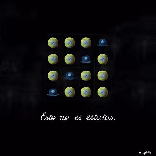 Magritte Checks #133