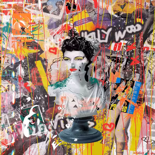 GRAFFITI PORTRAIT II [HOLLYWOOD PIXELATIONS] #117