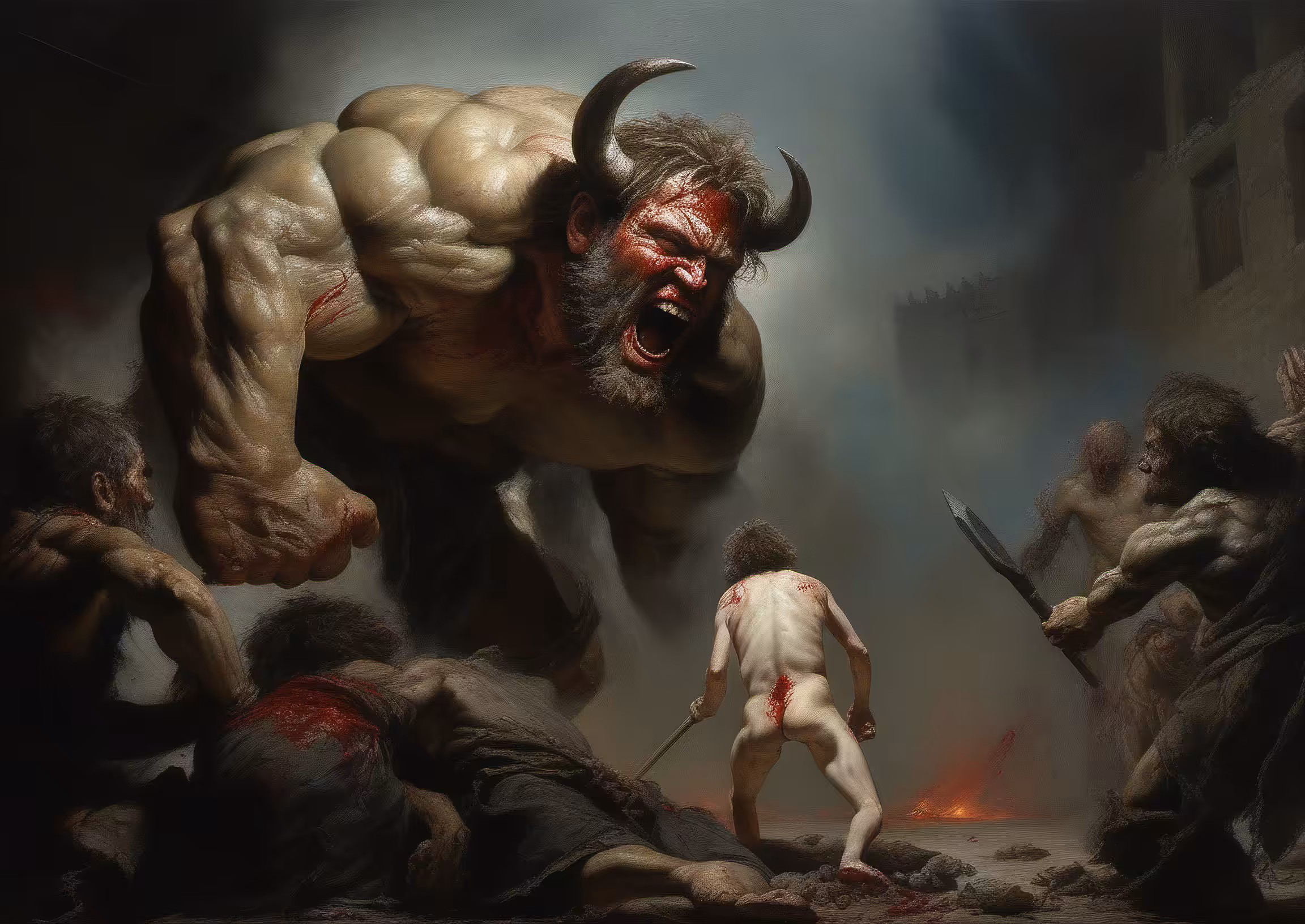 David and Goliath #13
