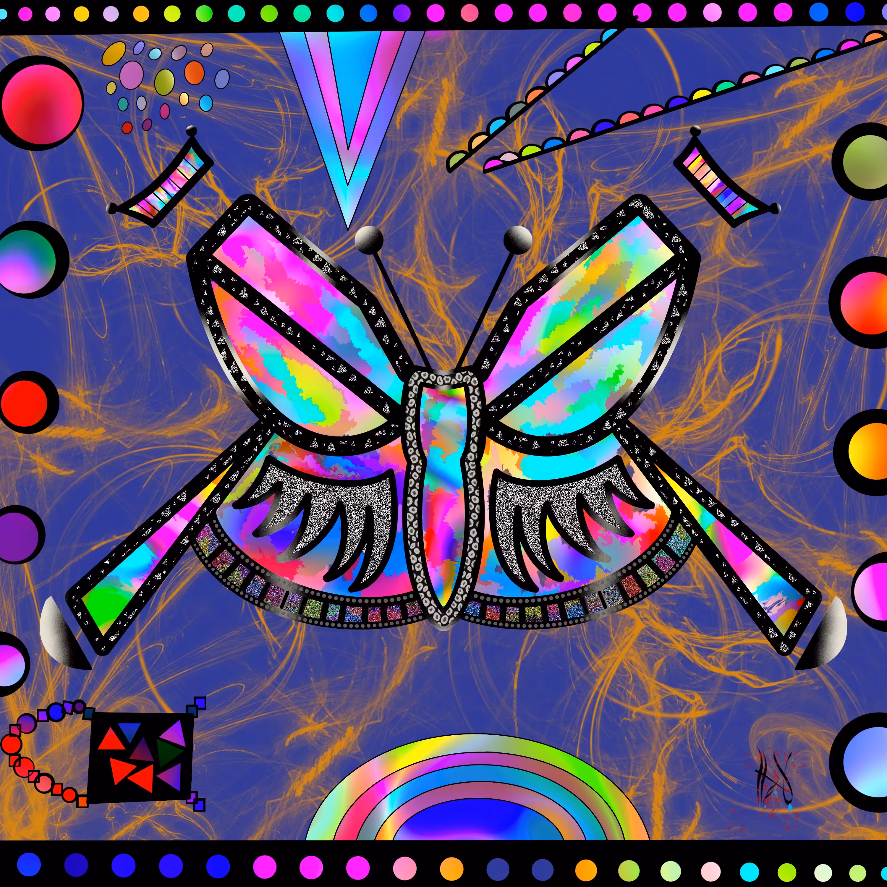 Geometric Butterfly 🦋 