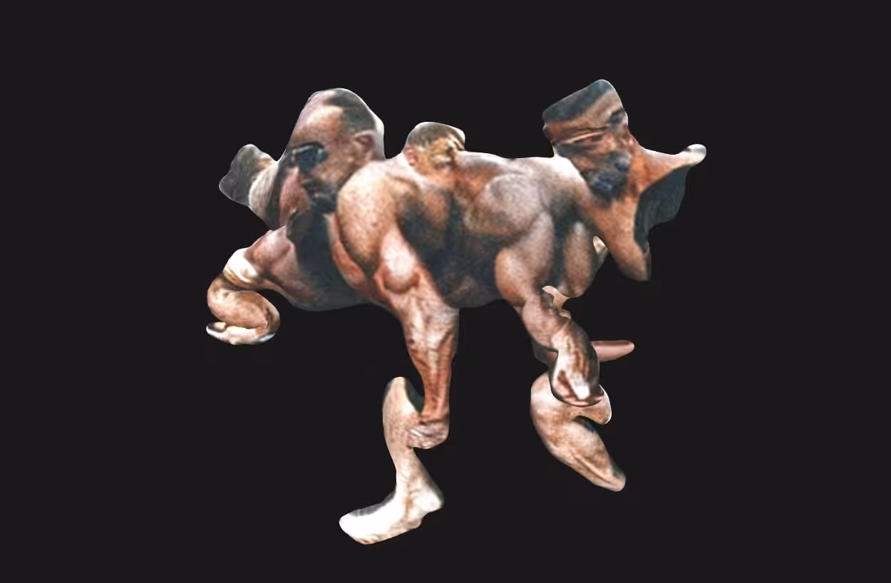 Body builder dog greek culture Dolphine