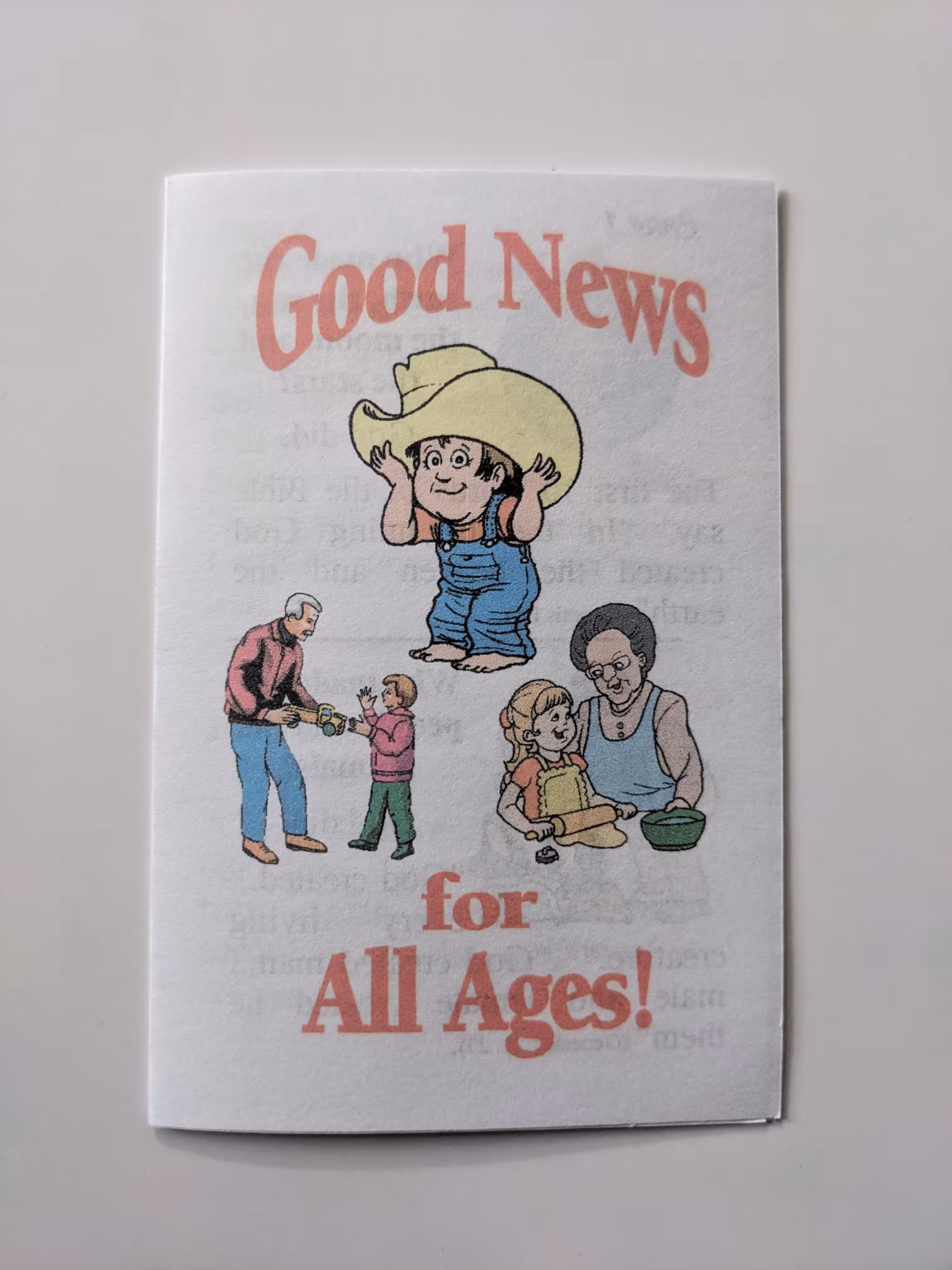 Subway Jesus Pamphlets: Good News for All Ages!