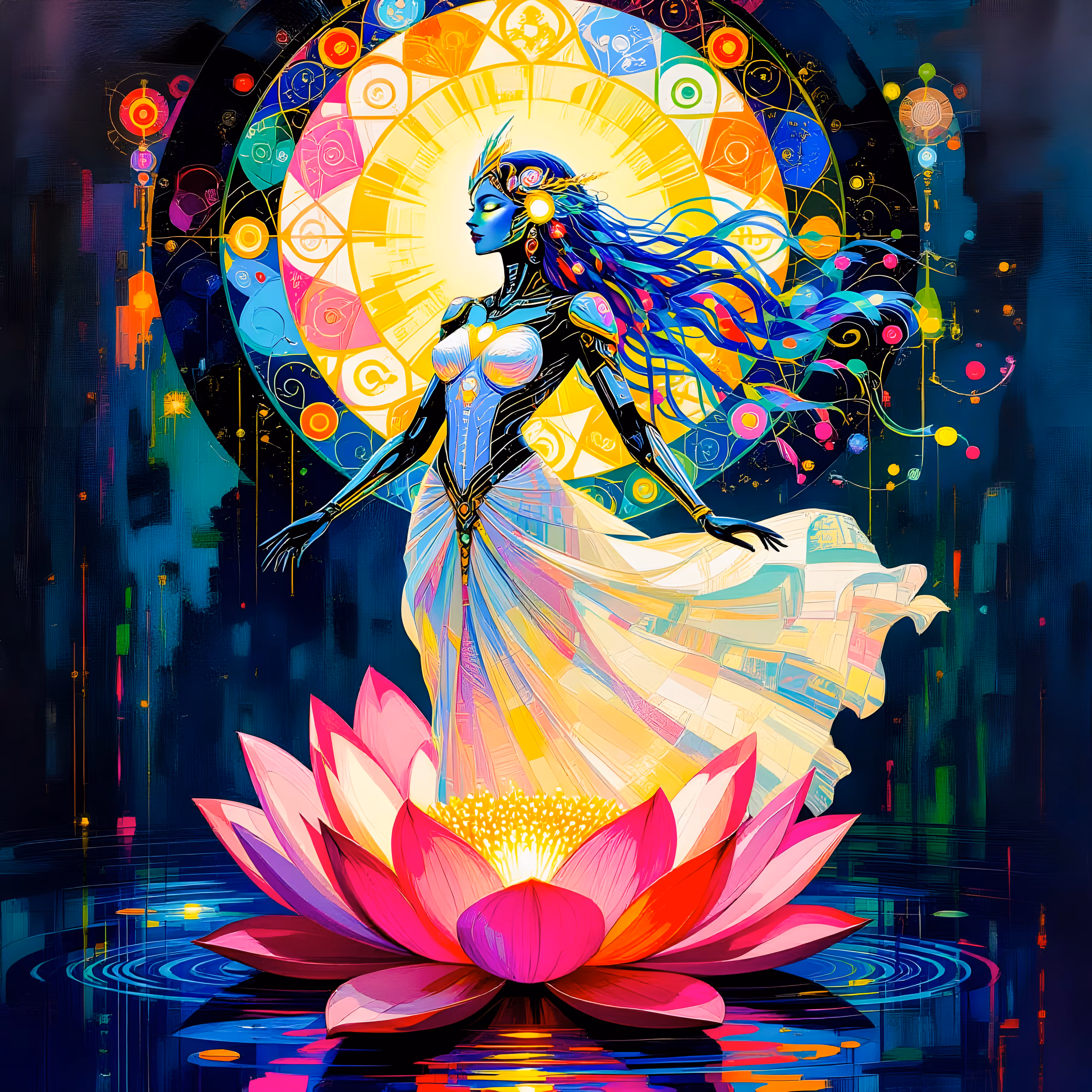 Cosmic Lotus