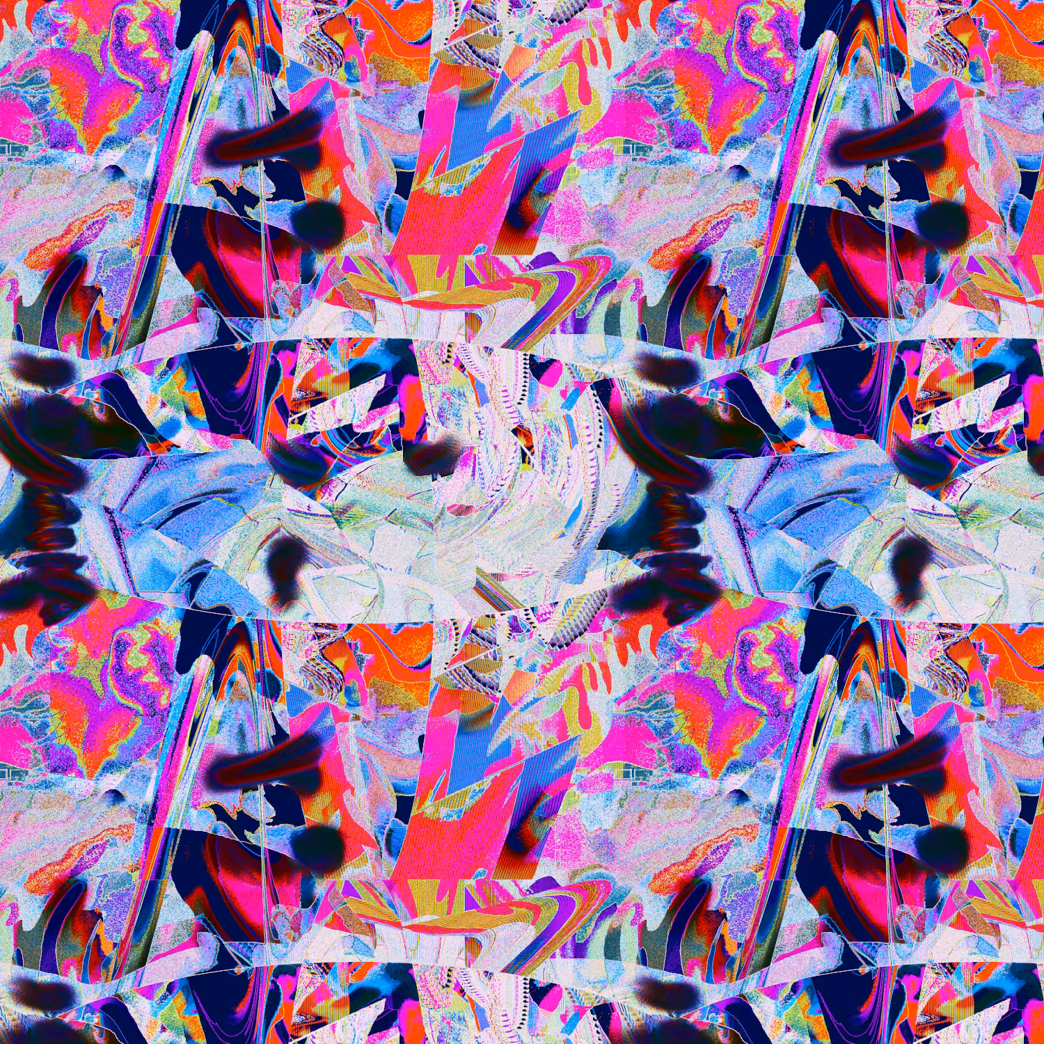fluid diamond apparitions: space mirror