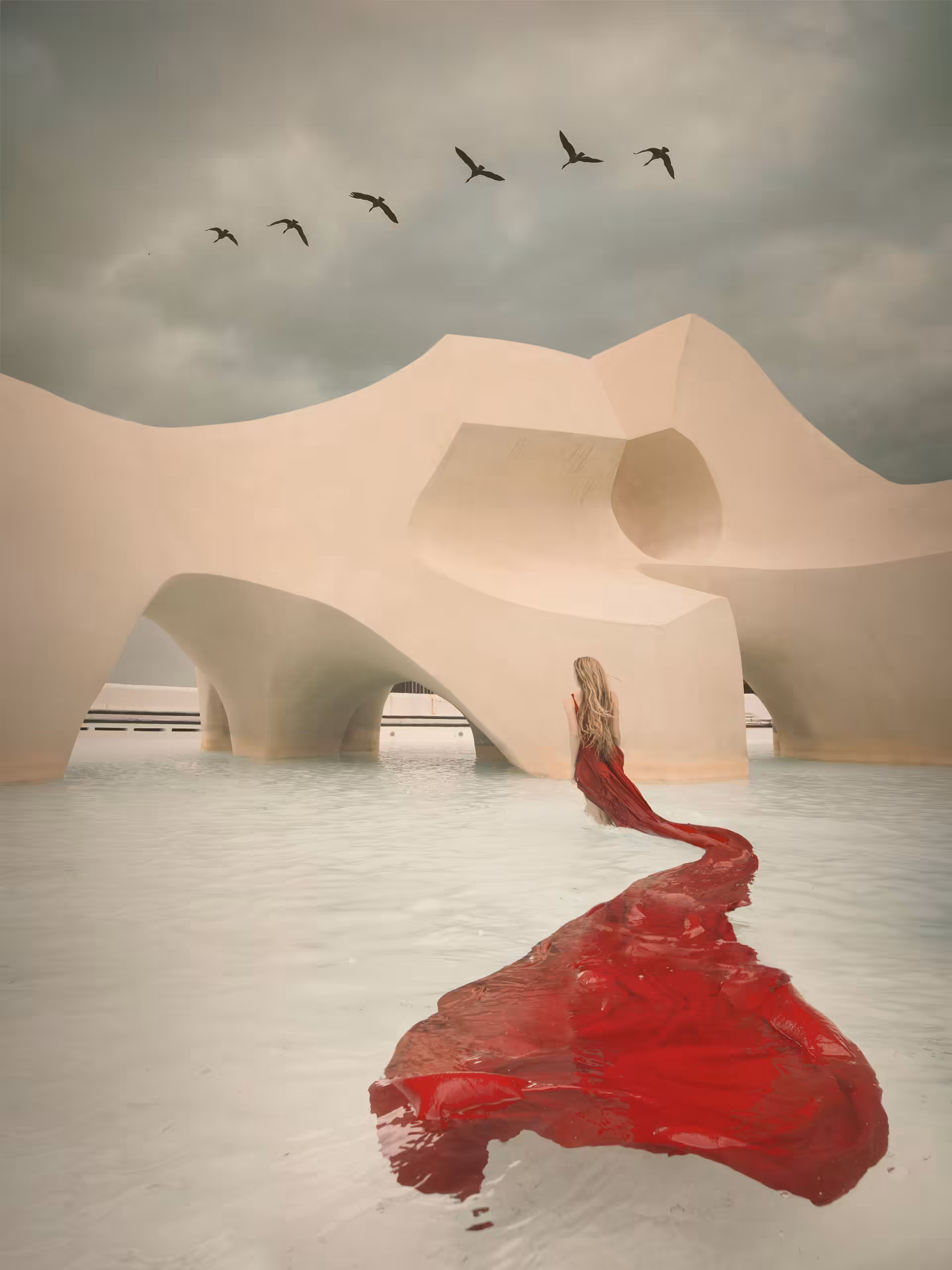 The Woman in the Red Dress
