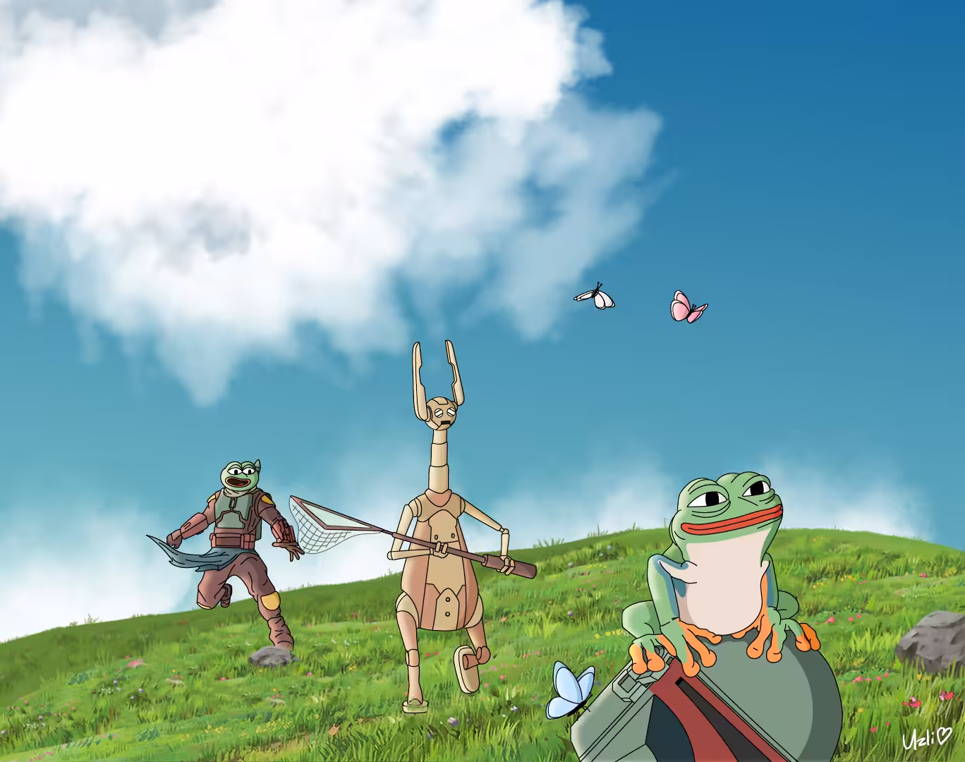 Troublesome Frog