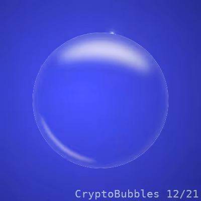 CryptoBubbles - Sky Blue