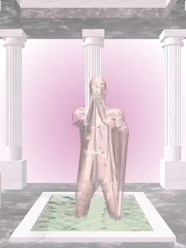 HeavenComputer: The Fading Praying Peach Blossom Man #4509