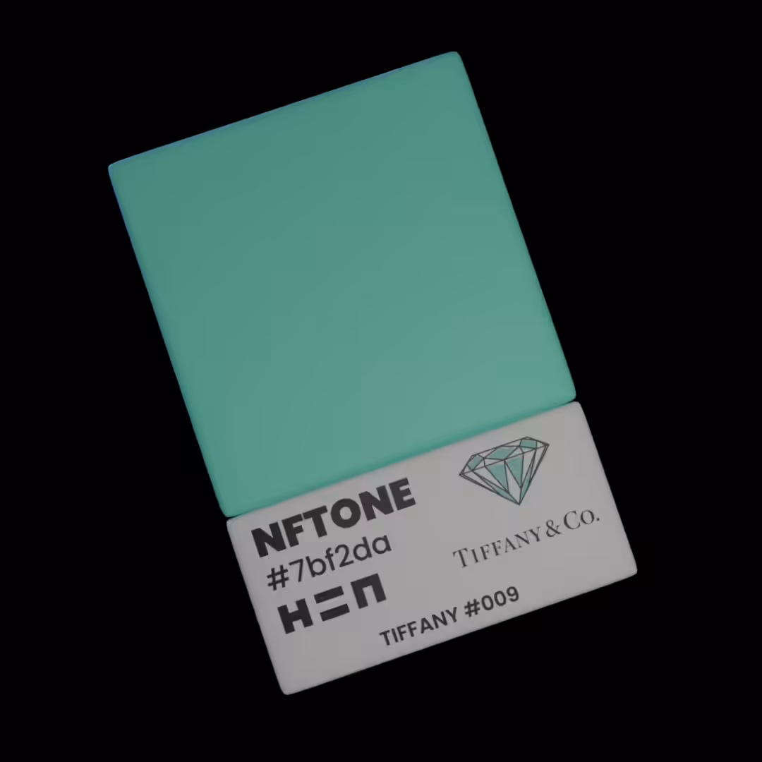 NFTONE - Tiffany - #009 - H=N Mixable Swatches Collection