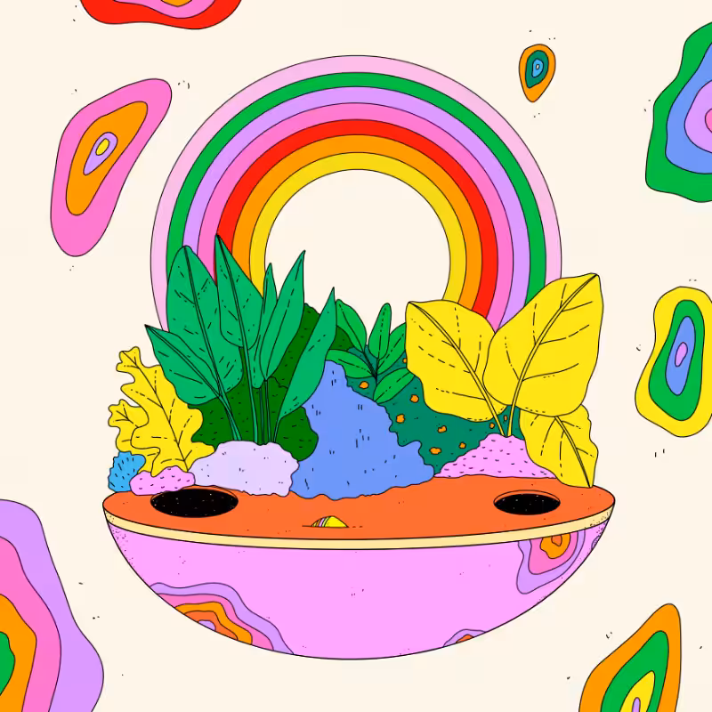 🌈🌴🪐 #168