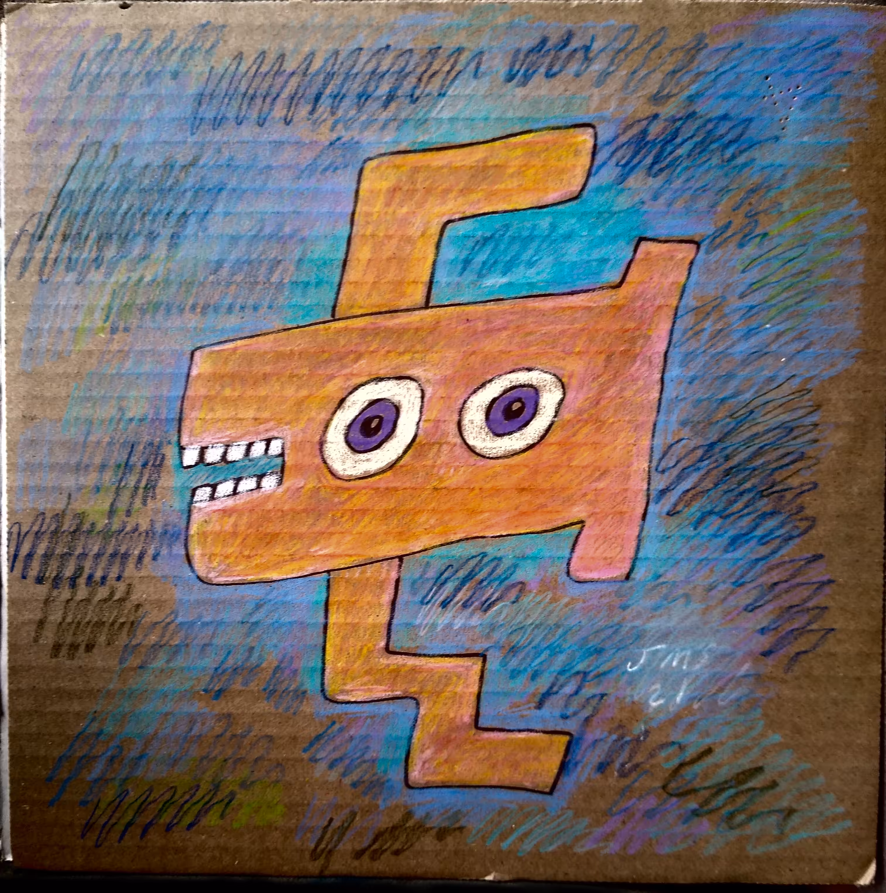 Abstract Fish 1/6 - Jon Sarkin #029-A