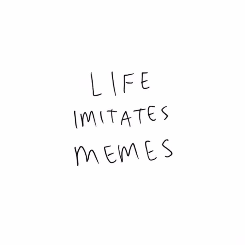 Life Imitates Memes