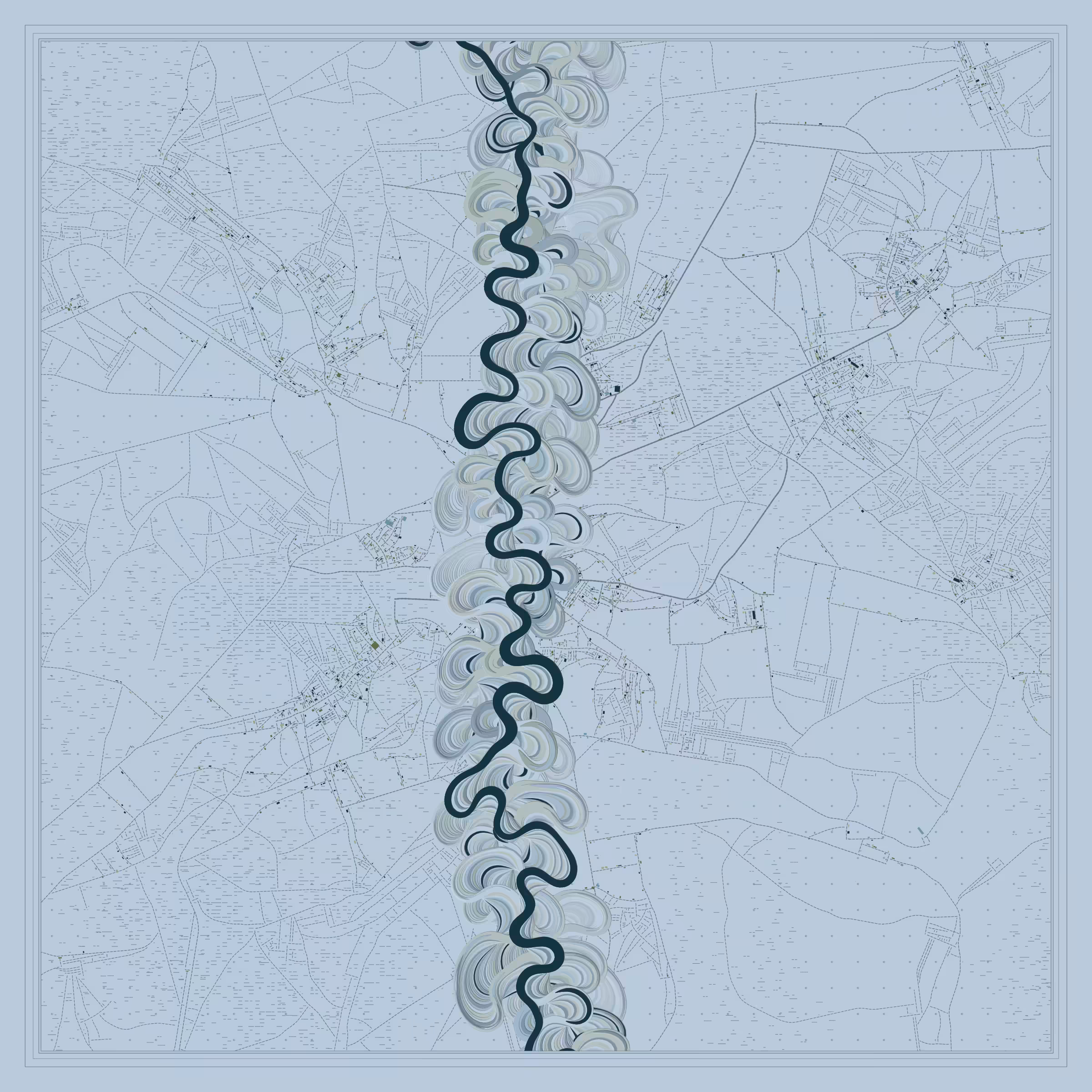 Ancient Courses of Fictional Rivers #75