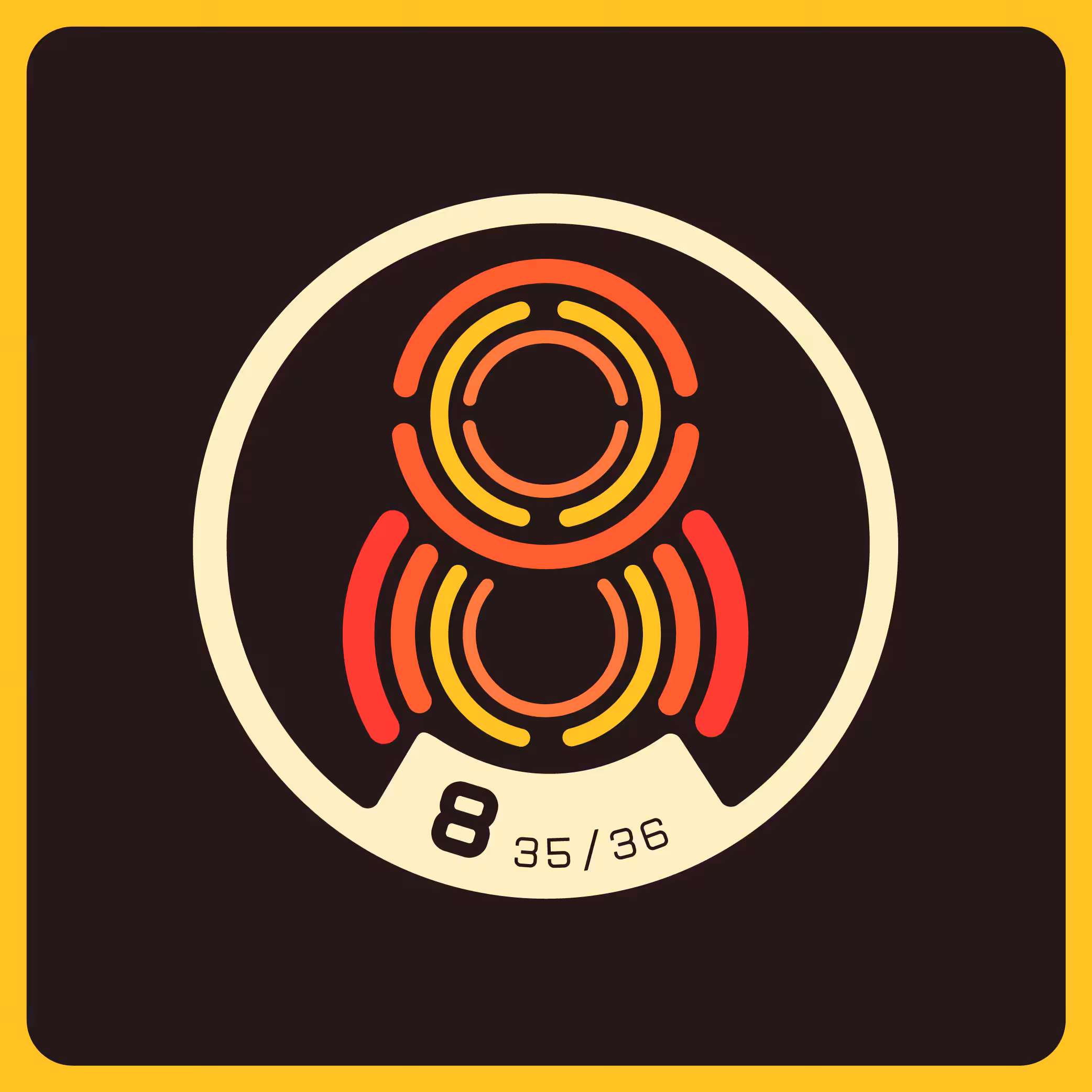 Alphabet Badge Series - 8