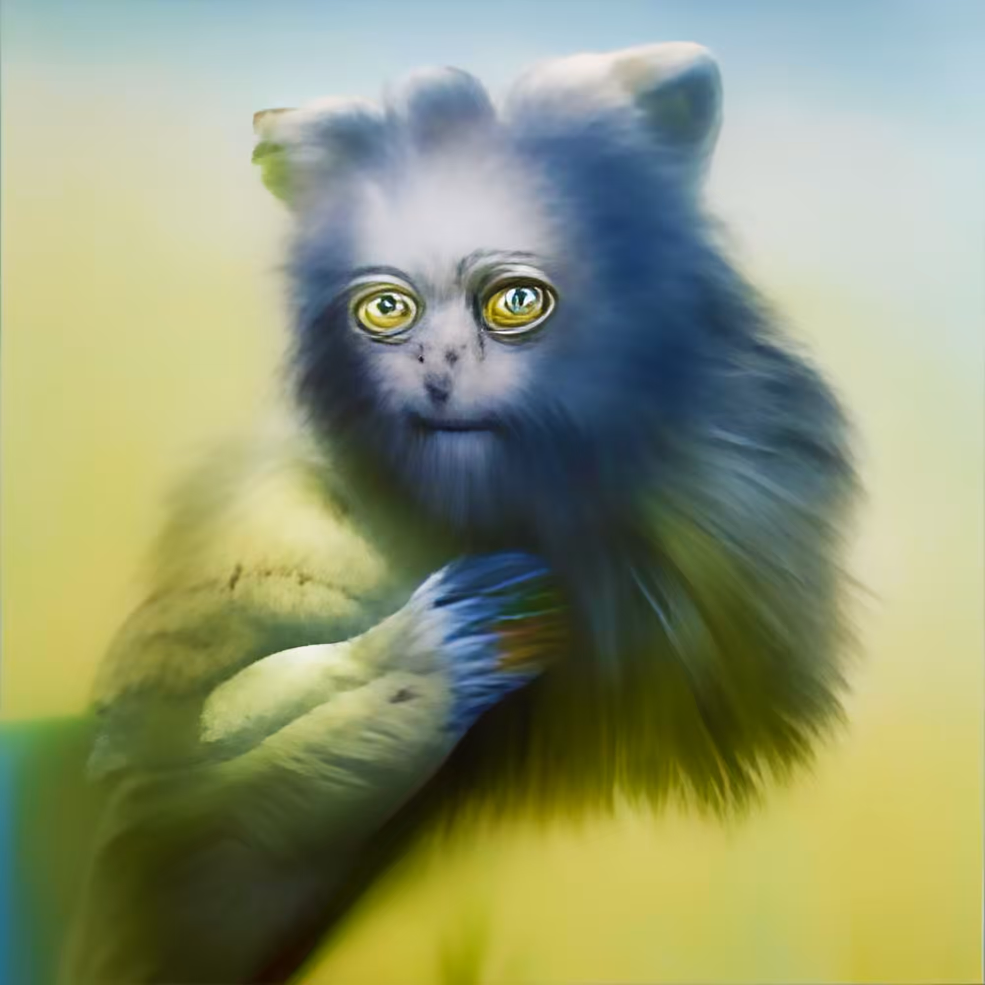 Humble Lemurian in Moment of Repose