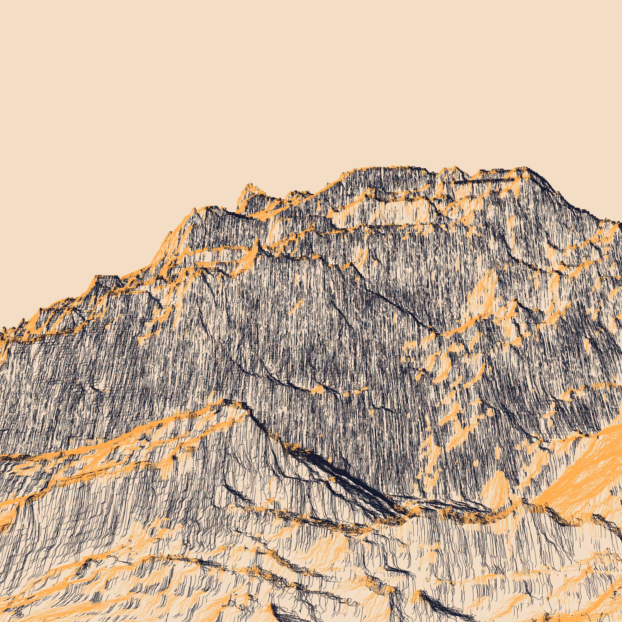 Ridge Scribbles #120