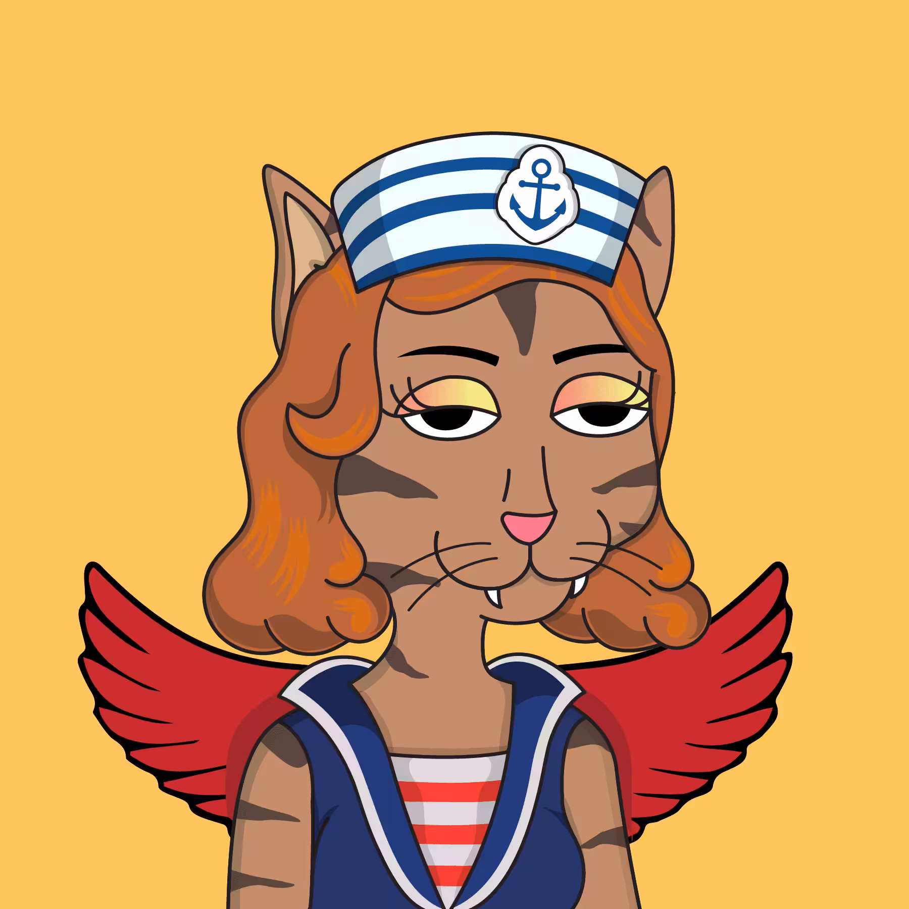 Girl Cat #128