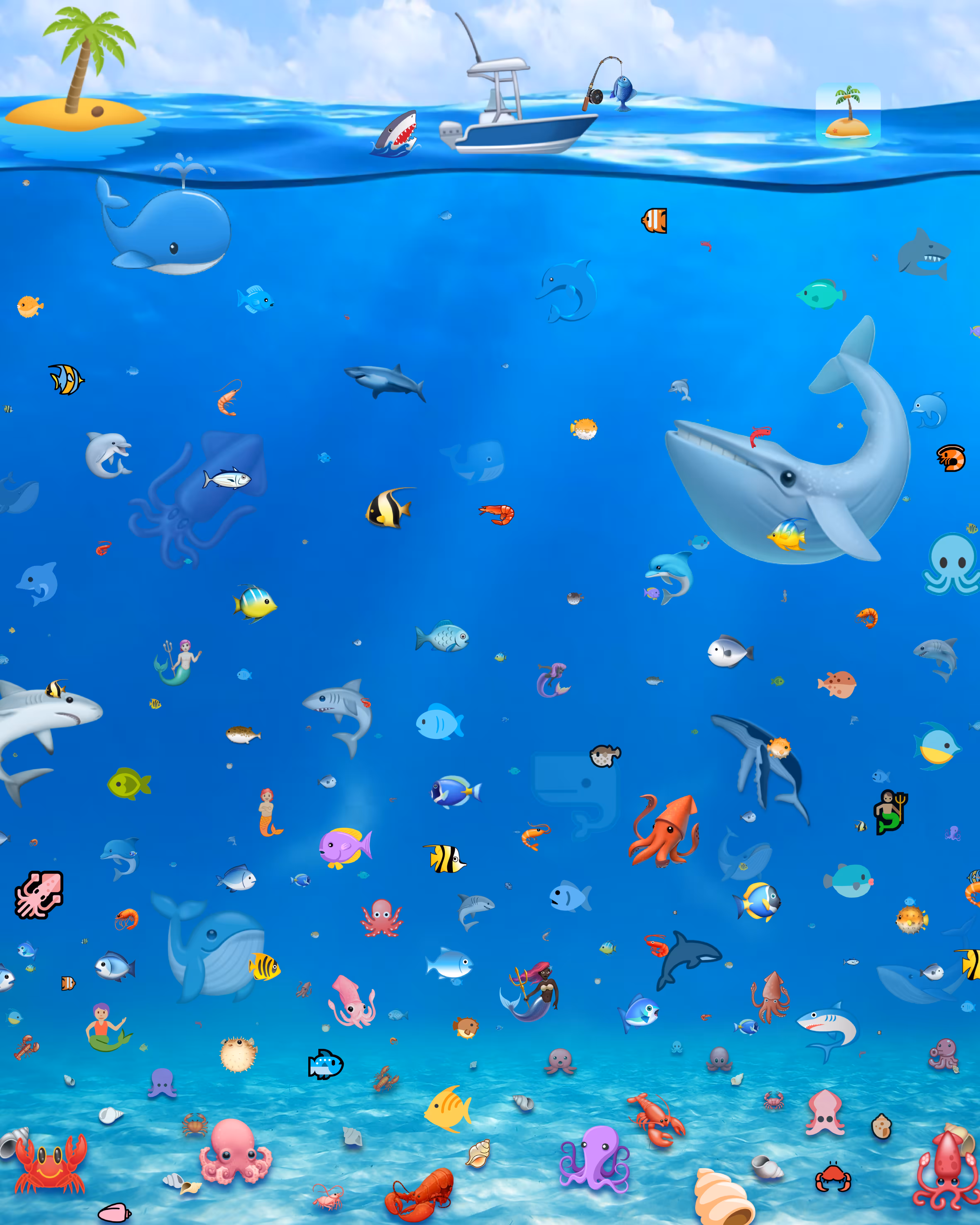 Marine Emojidiversity #1