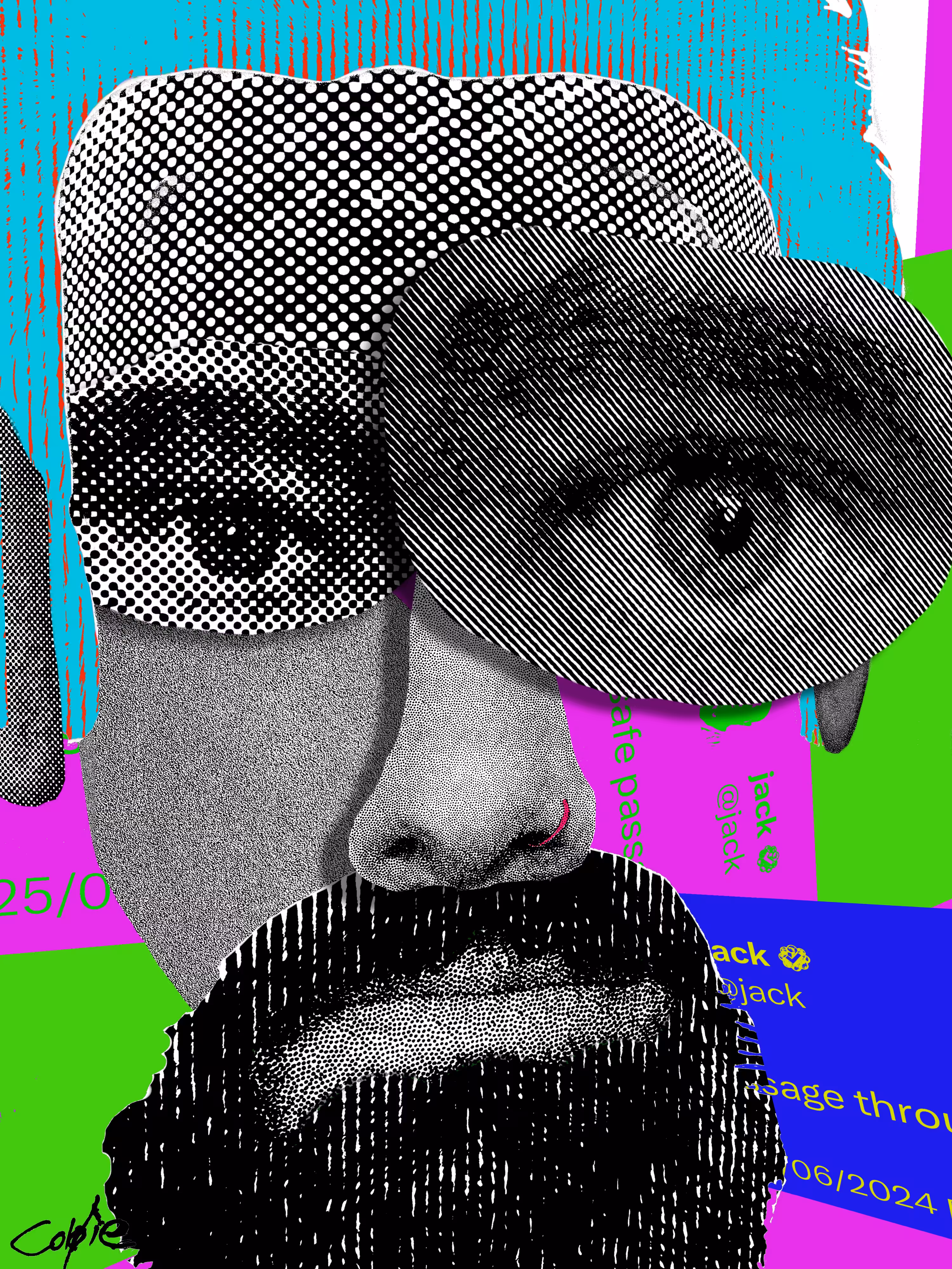 Jack Dorsey - Decentral Eyes - Safe Passage Variant - 98/240