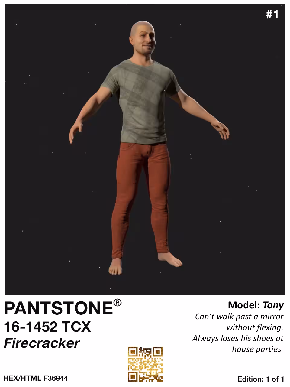 PANTSTONE® - Tony.