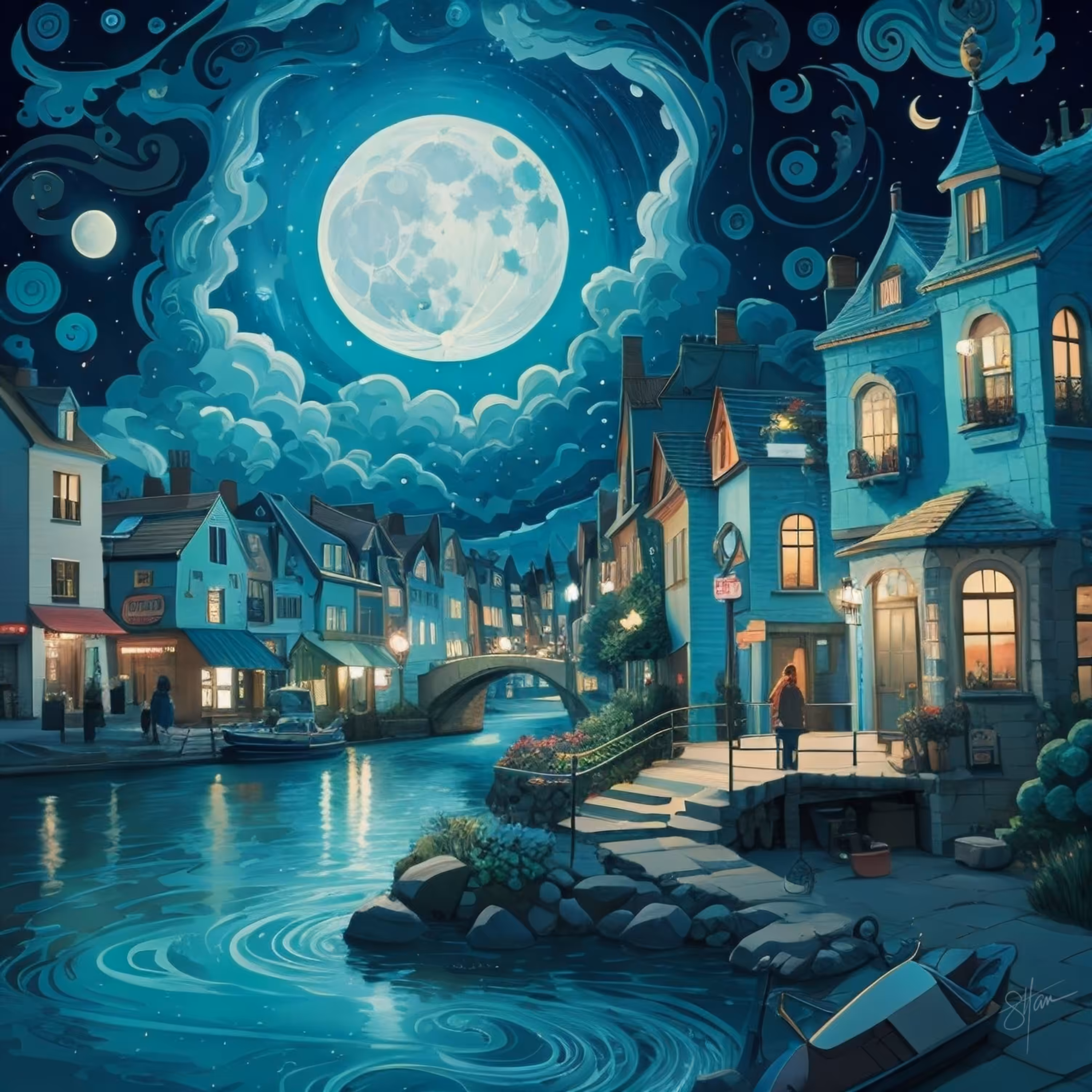 Painting the Town Blue #2