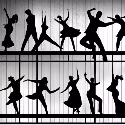 Dancing Silhouettes #1