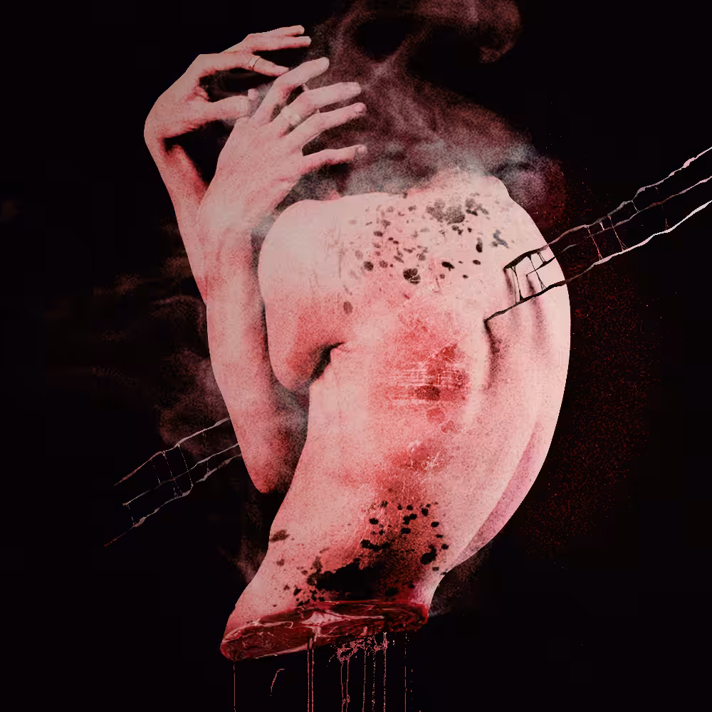 The agony of the living