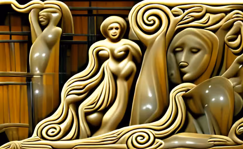Art Nouveau Sculpture 5
