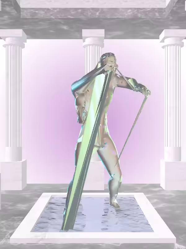 HeavenComputer: The Undying Chatoyant Amazonite Man #93