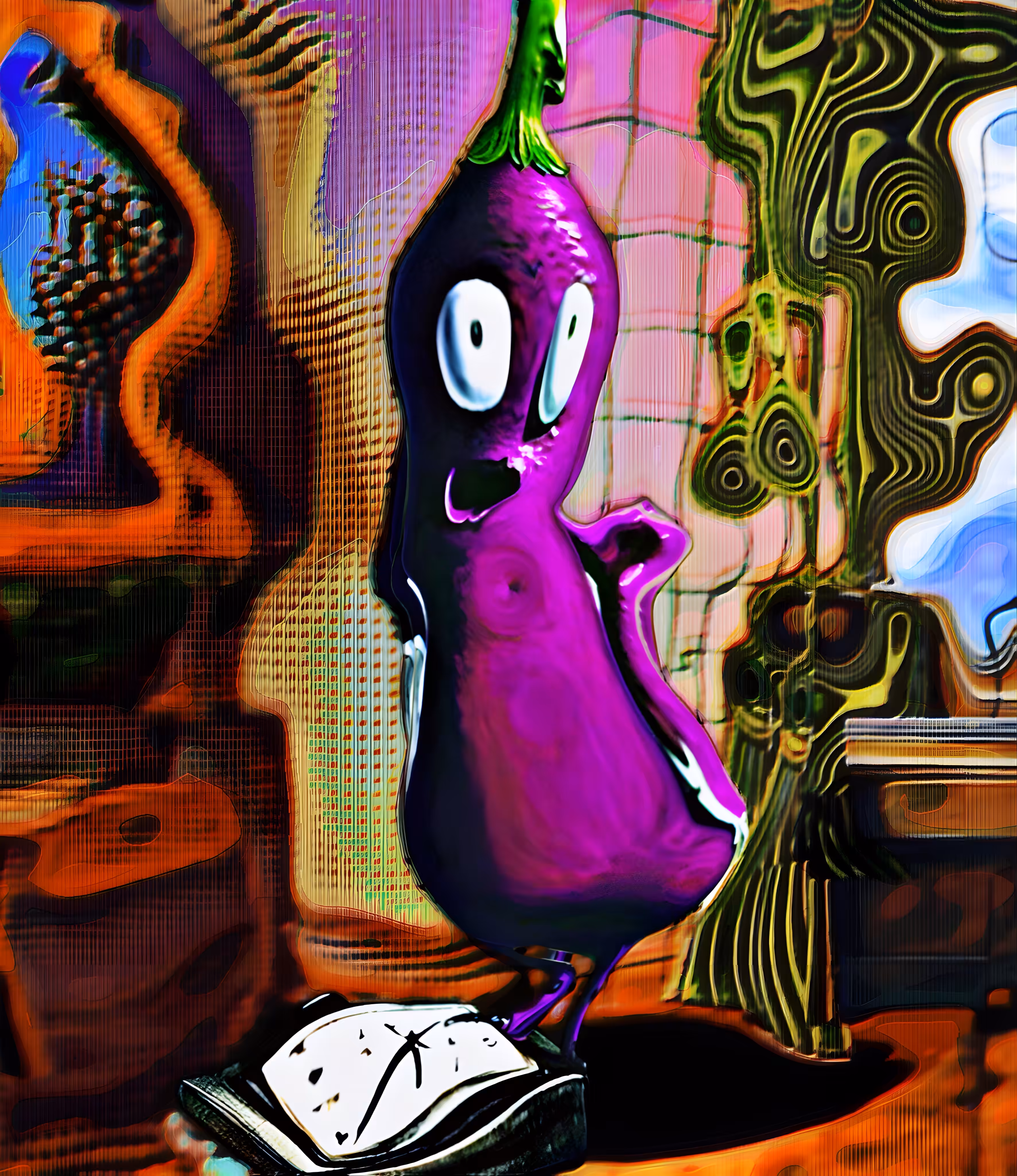 Aubergine Scream