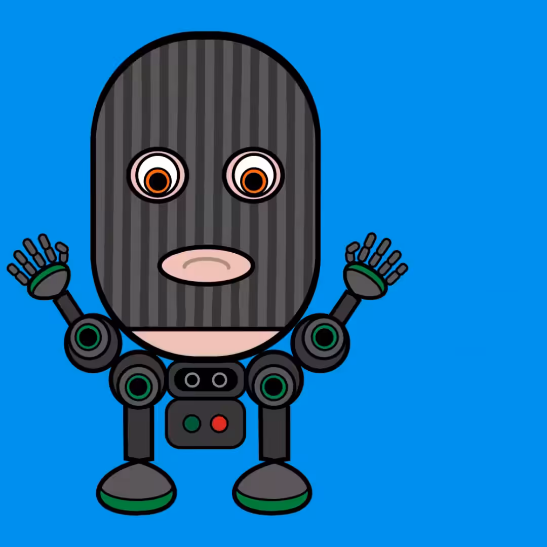 Cyborg Robber Caught Red Handed