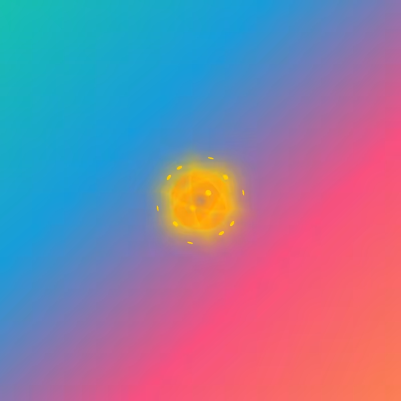 Fantasy Sun in perpetual motion #2