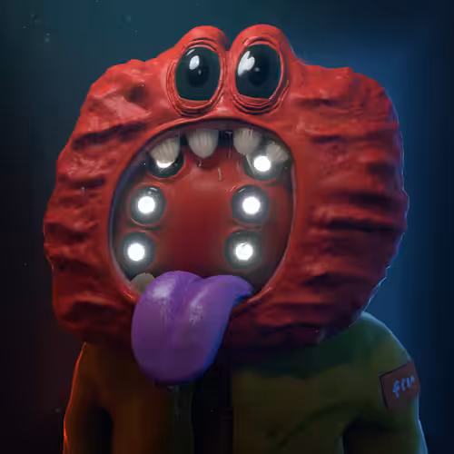 3D alien fren #9234