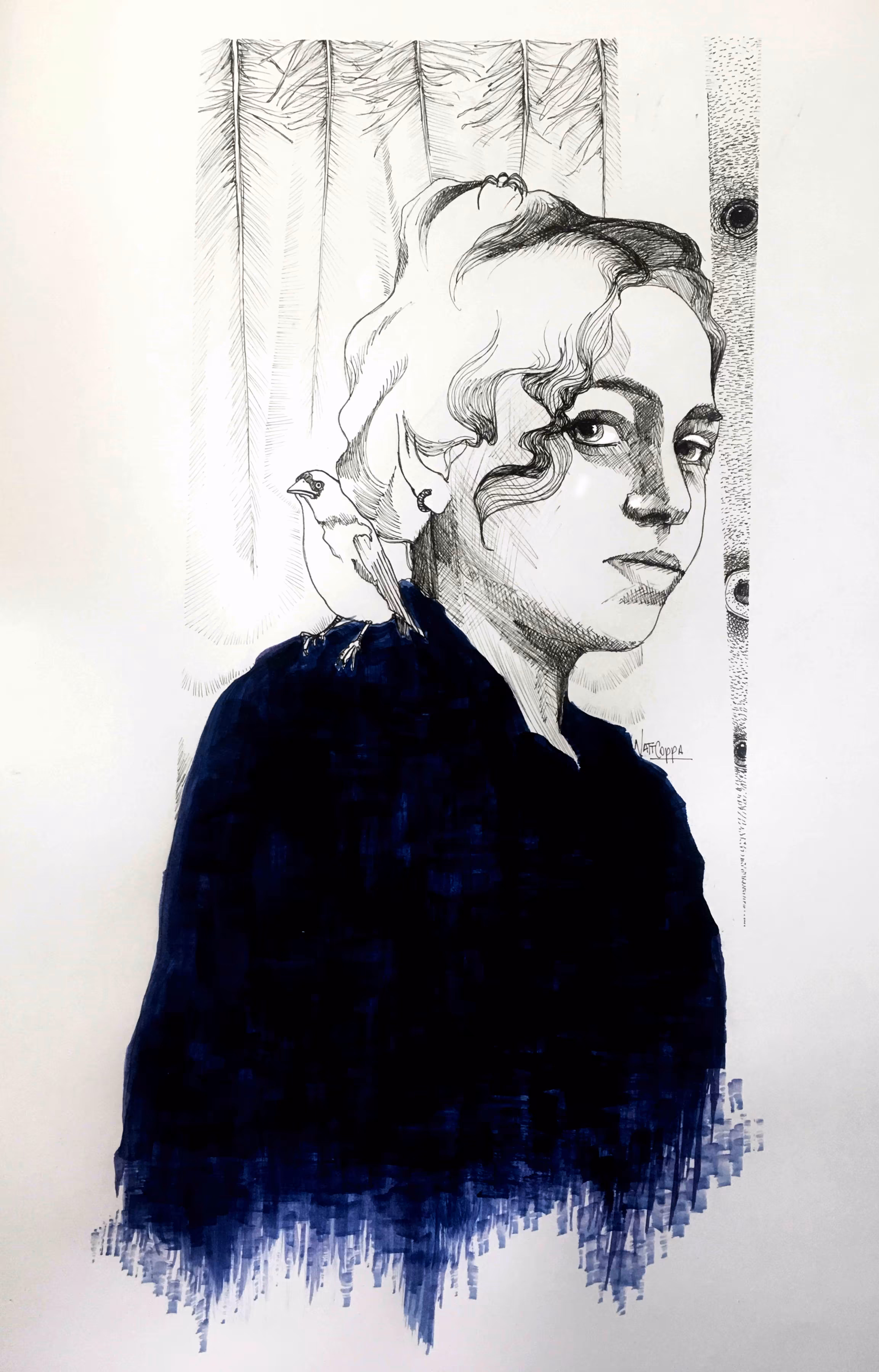 "Tres ojos: Auto retrato" | « Trois yeux: autoportrait » | "Three Eyes: Self-Portrait"