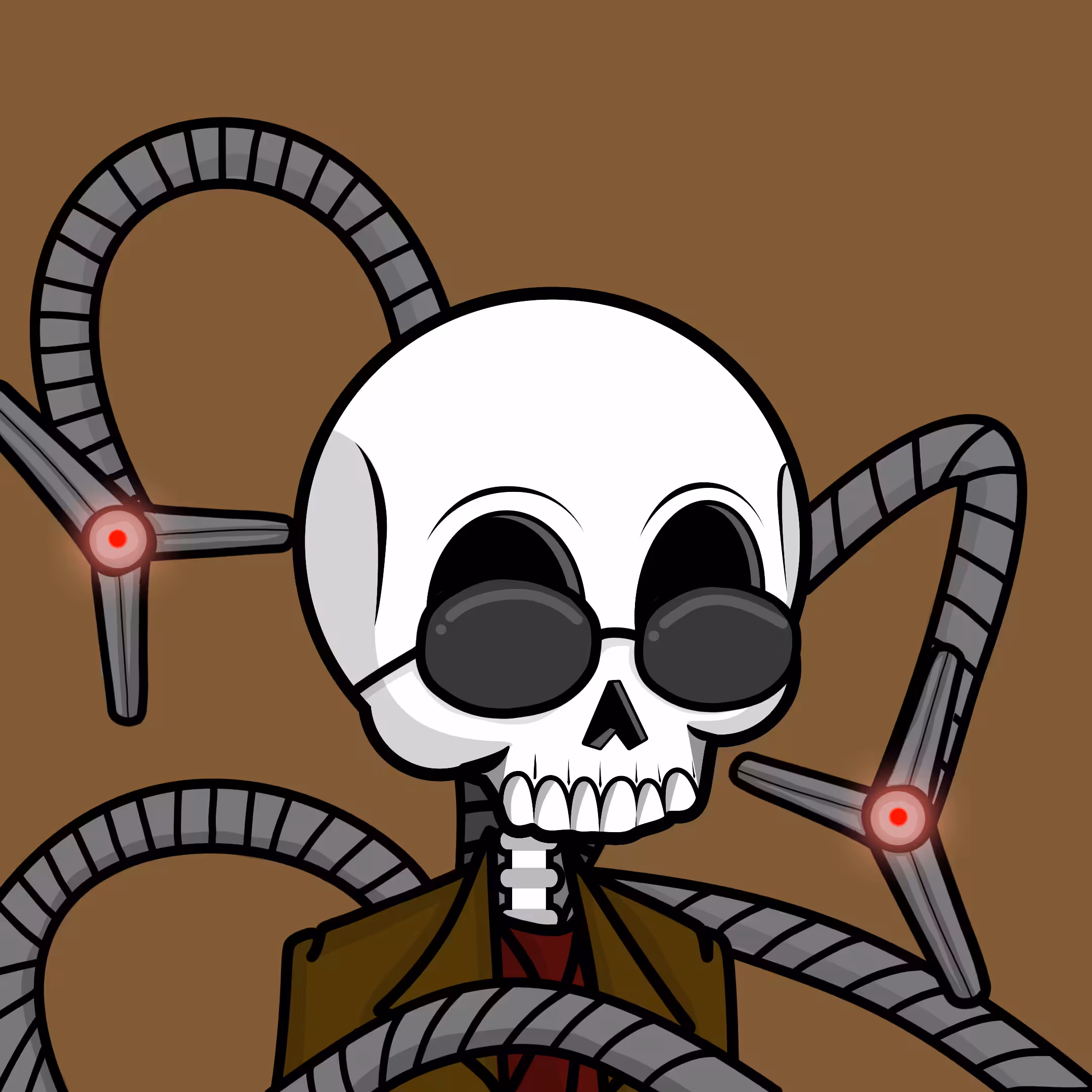 Edgar The Skeleton - Dr. Octopus #126