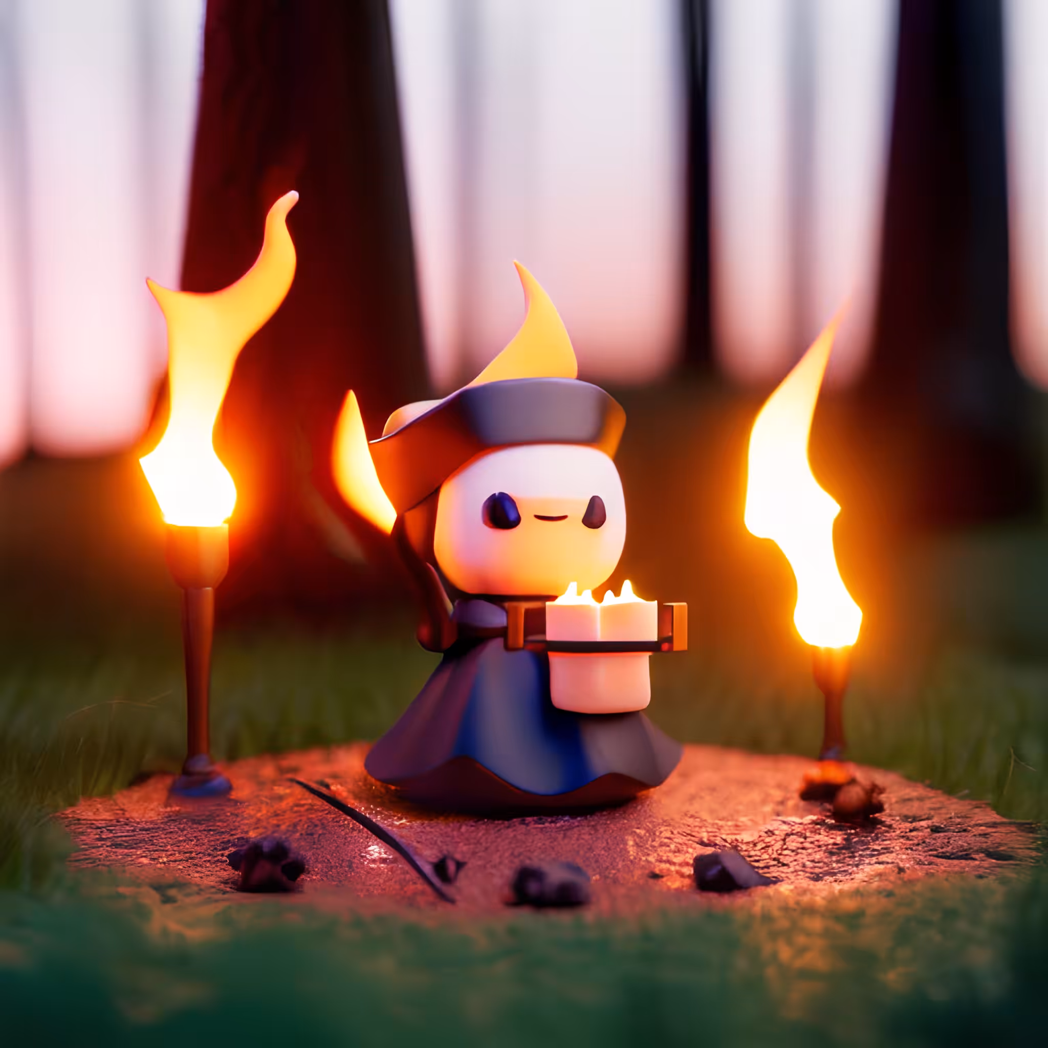 ritual begins