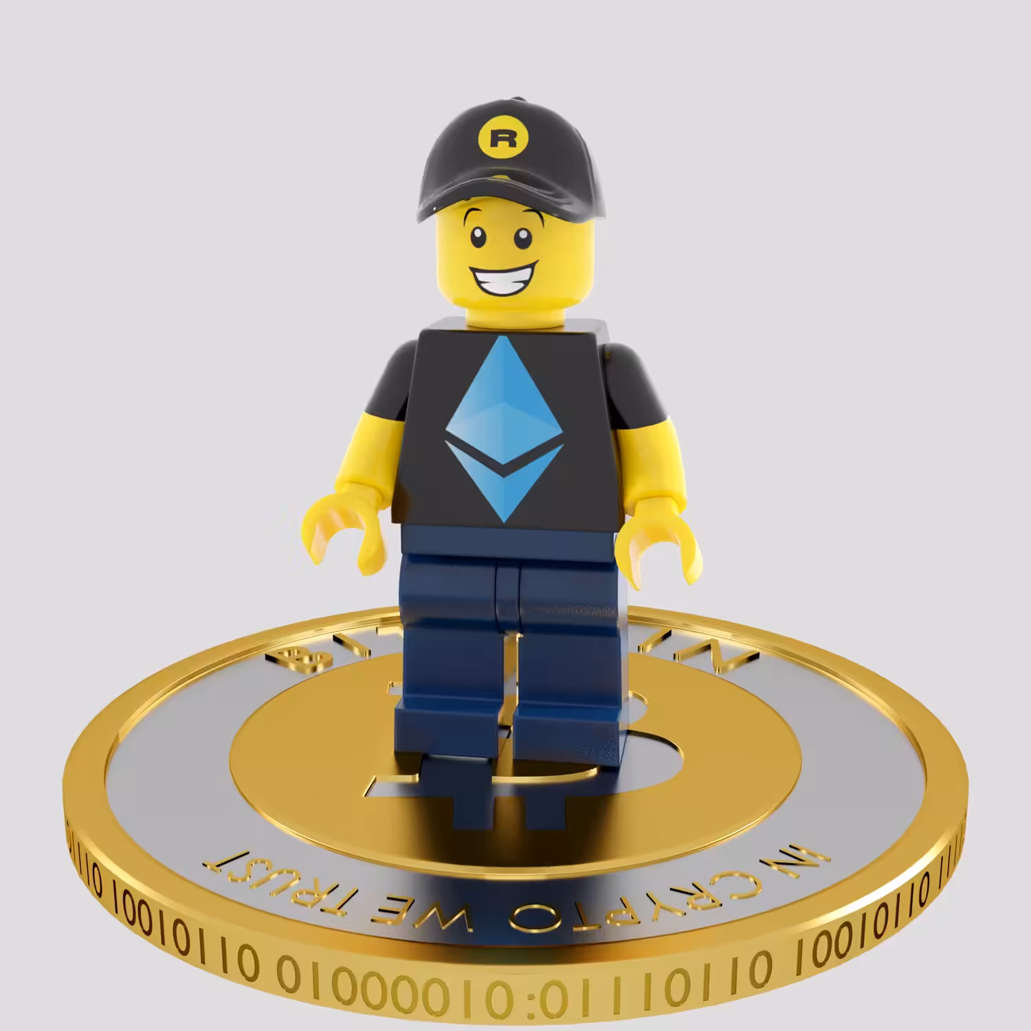 Lego Ethereum Minifigure