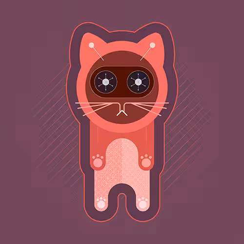 Kitten vector illustration