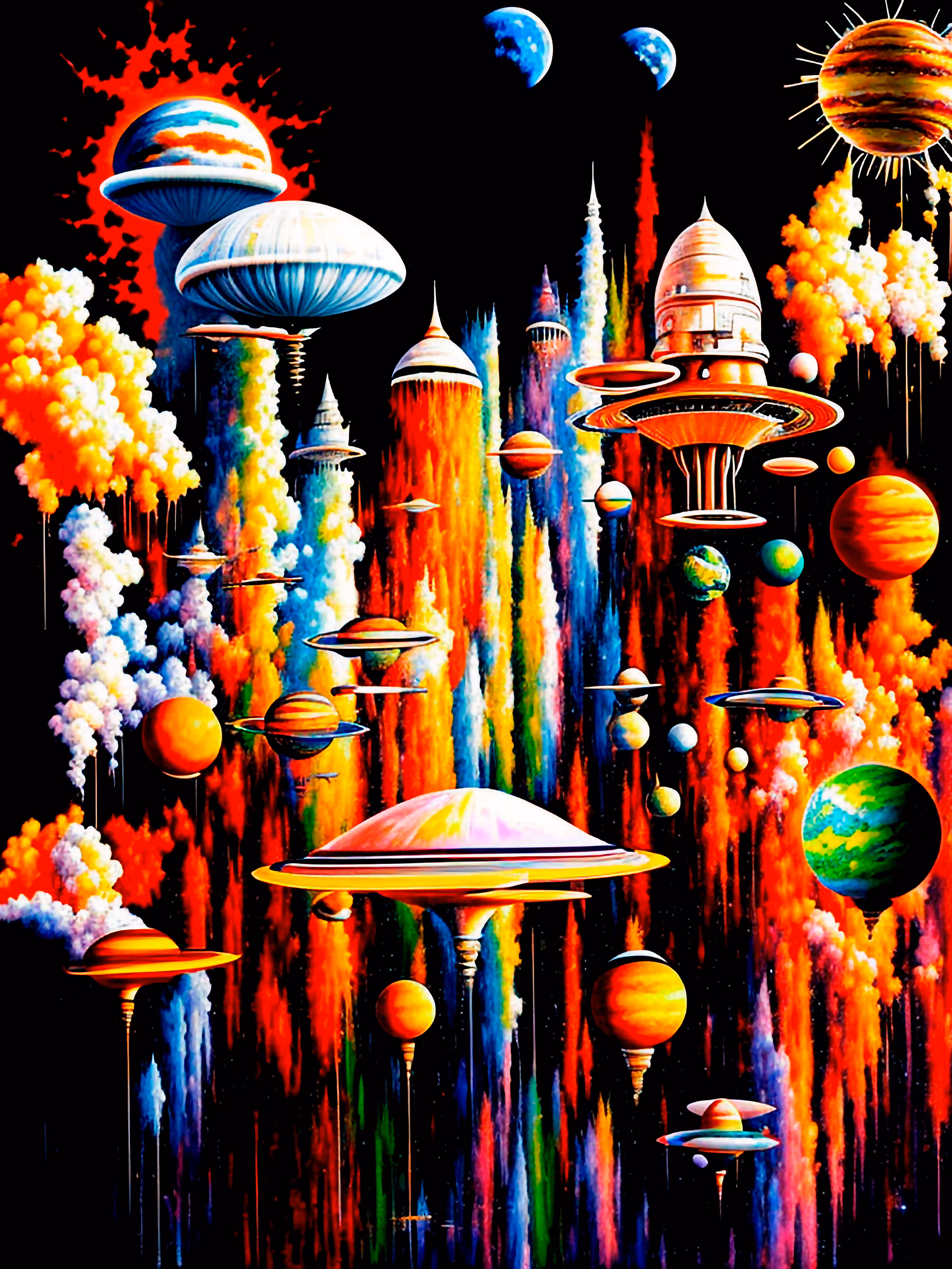 Extraterestrial Artform #1, Wall art