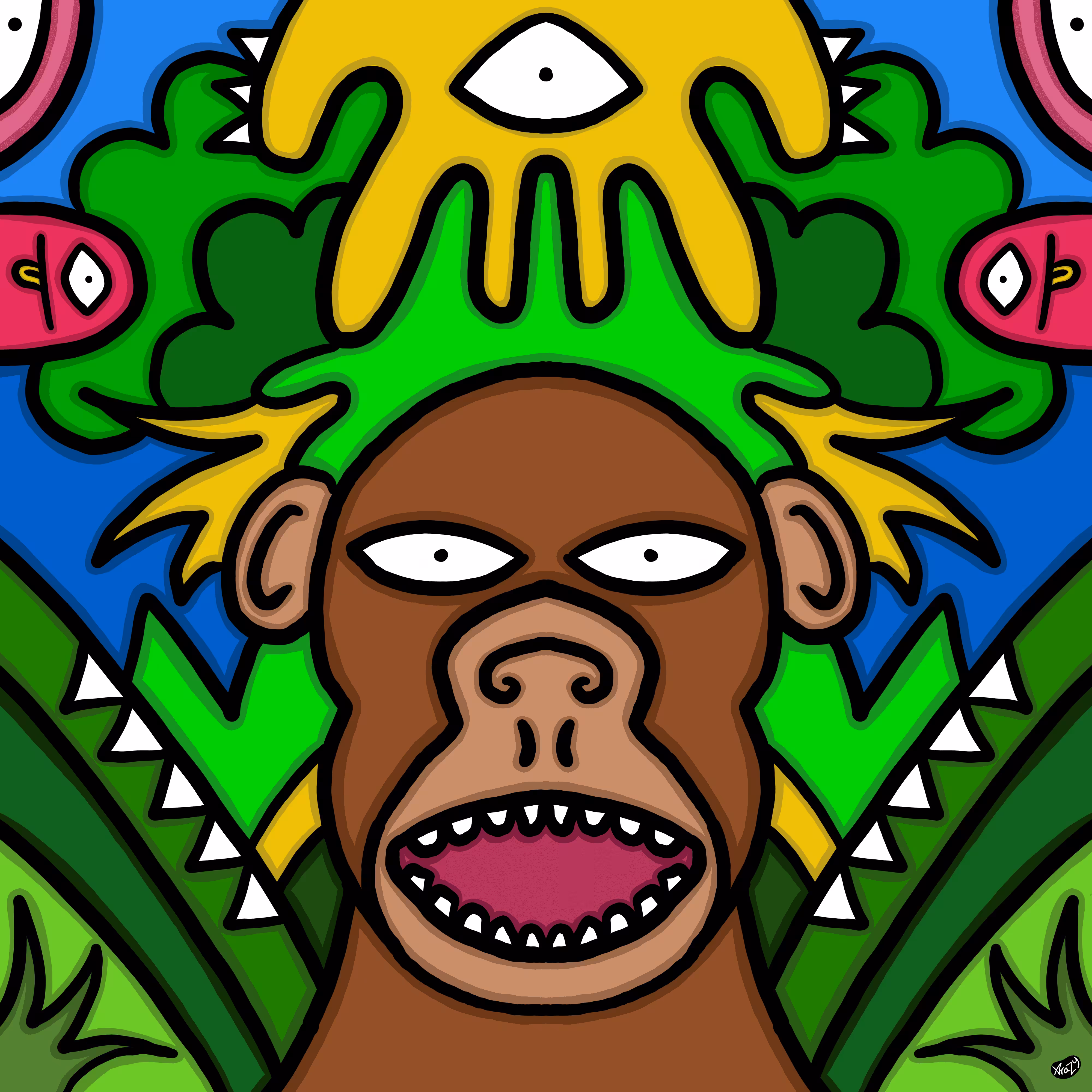 Squiggle Monster 032