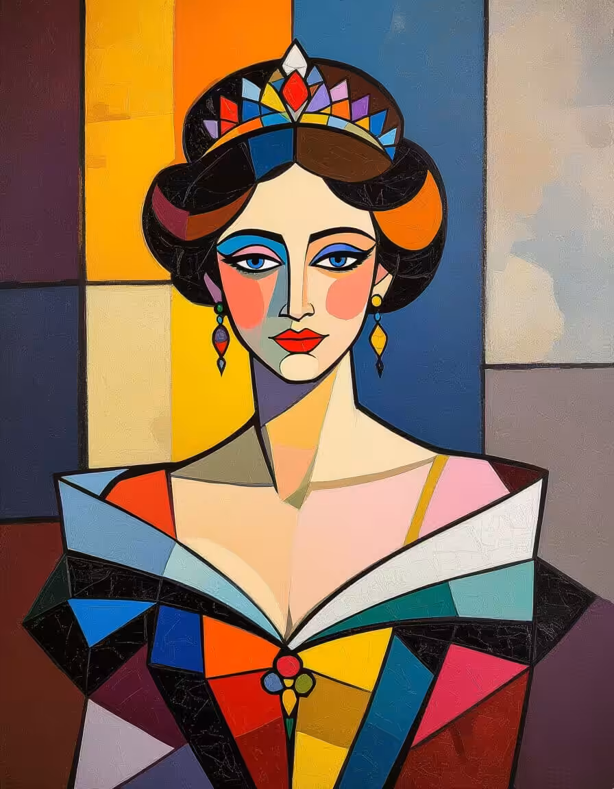 Cubist Queen