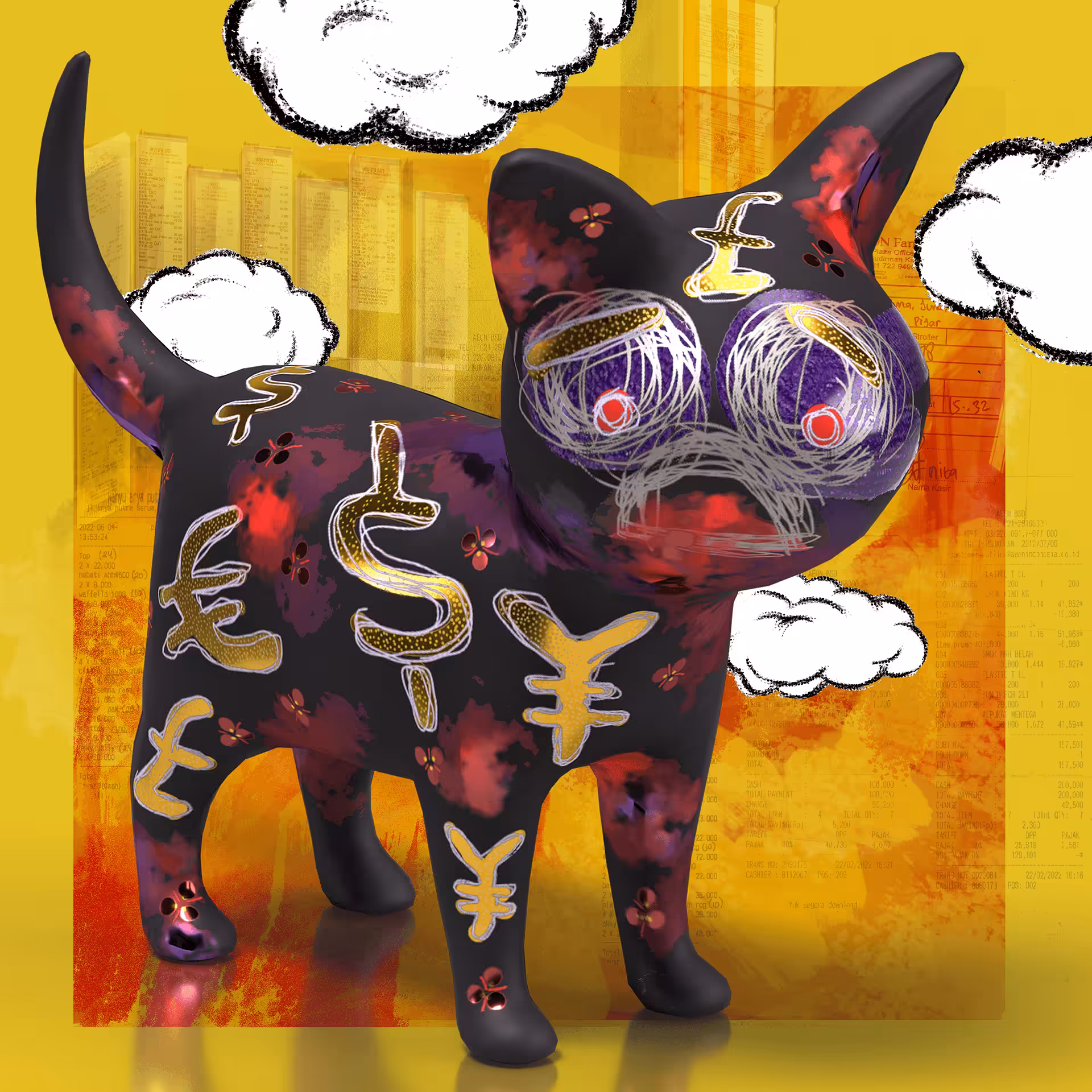Metallic Cat #50