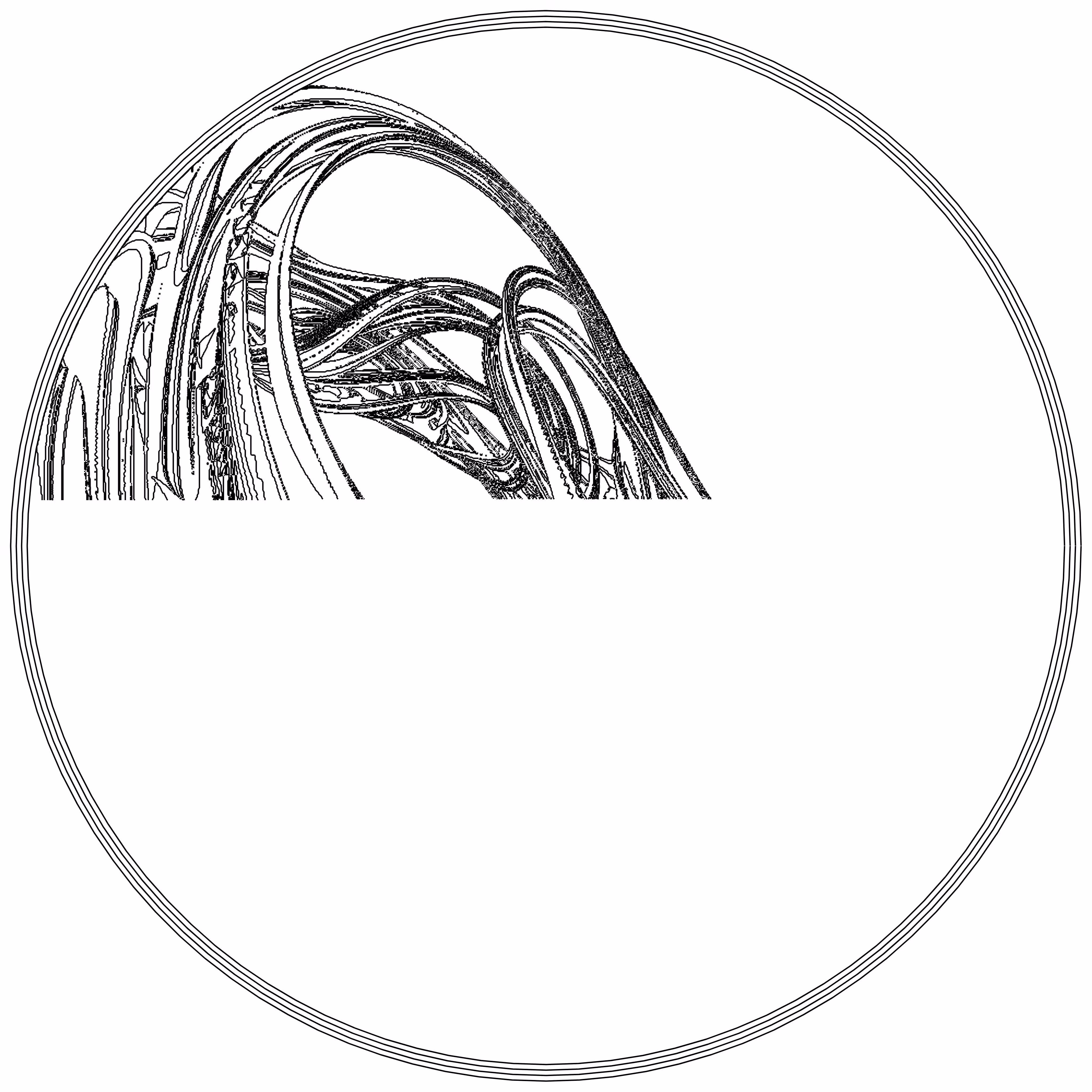 LL21 Fractal Contour #132