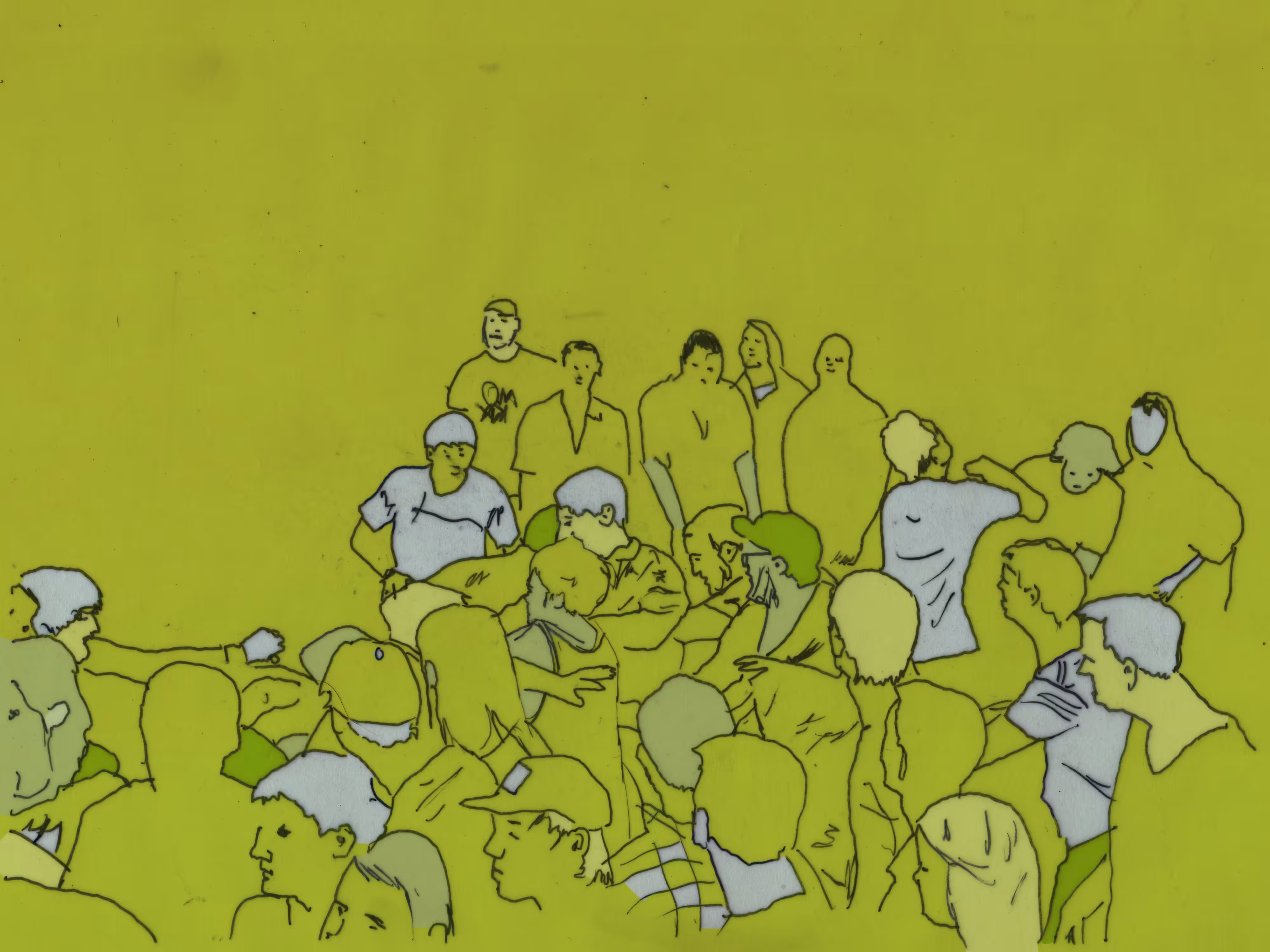 green mosh pit
