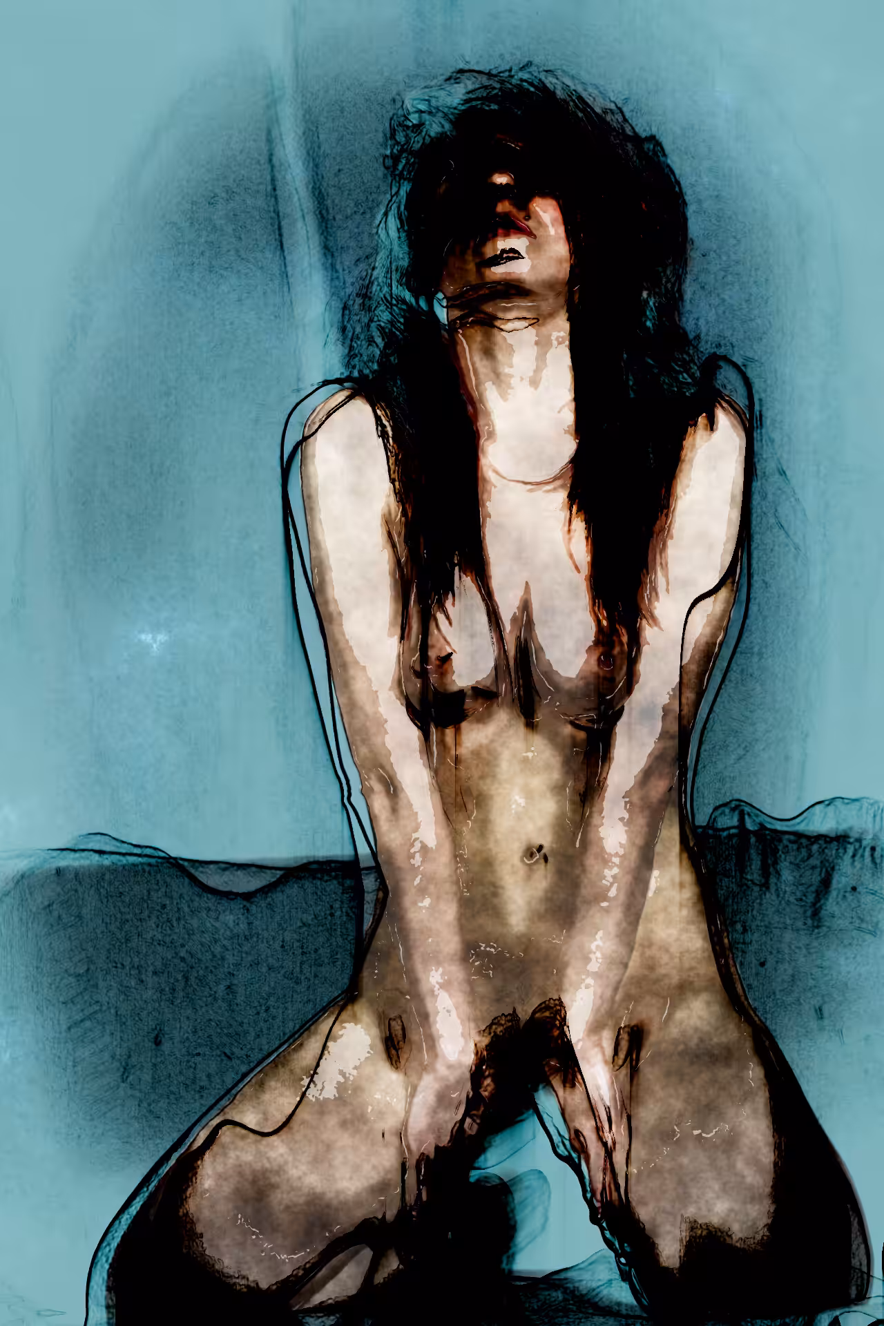 Pen Draw, Lusty Girl